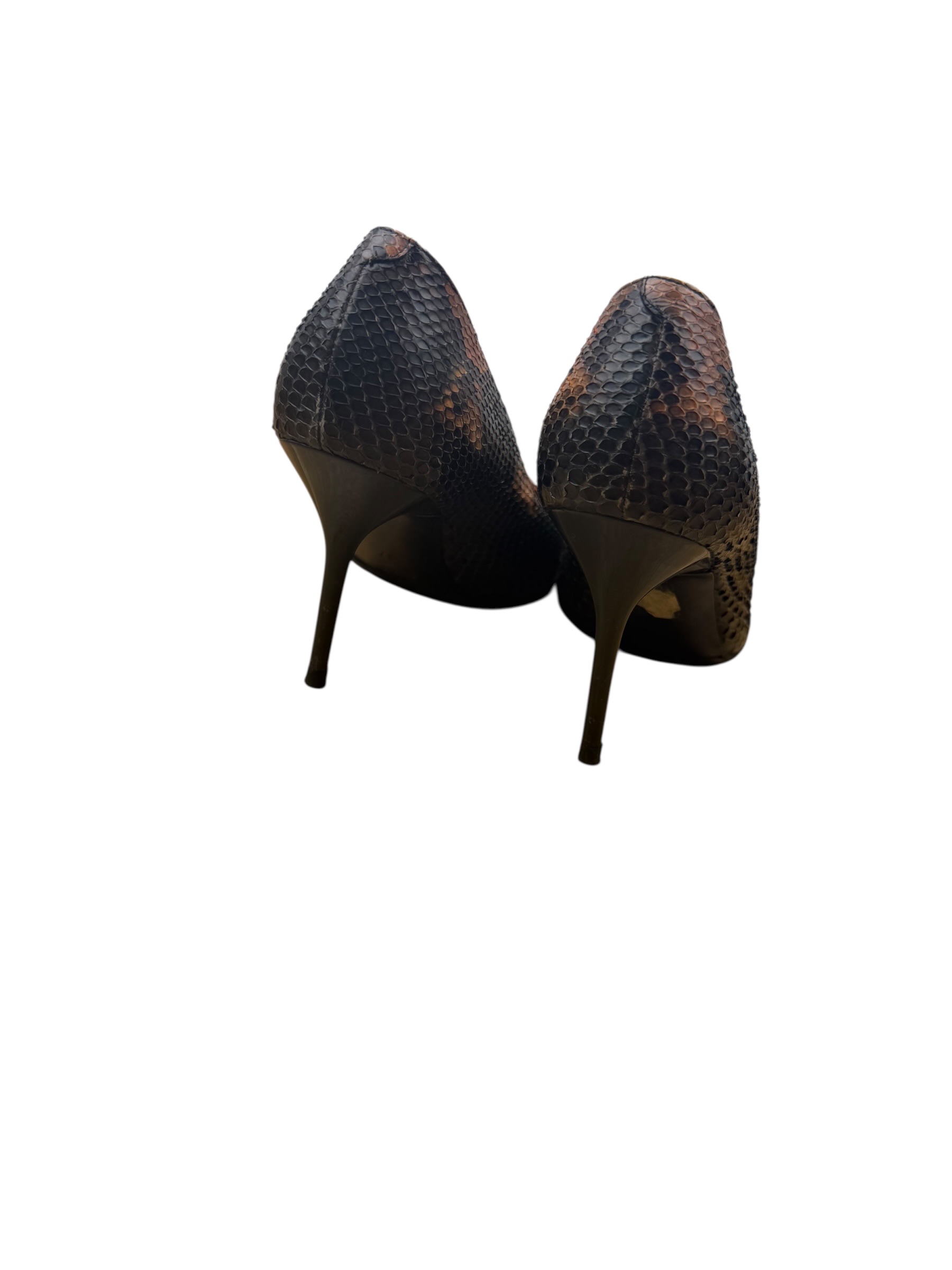 Escarpins René Caovilla serpent 