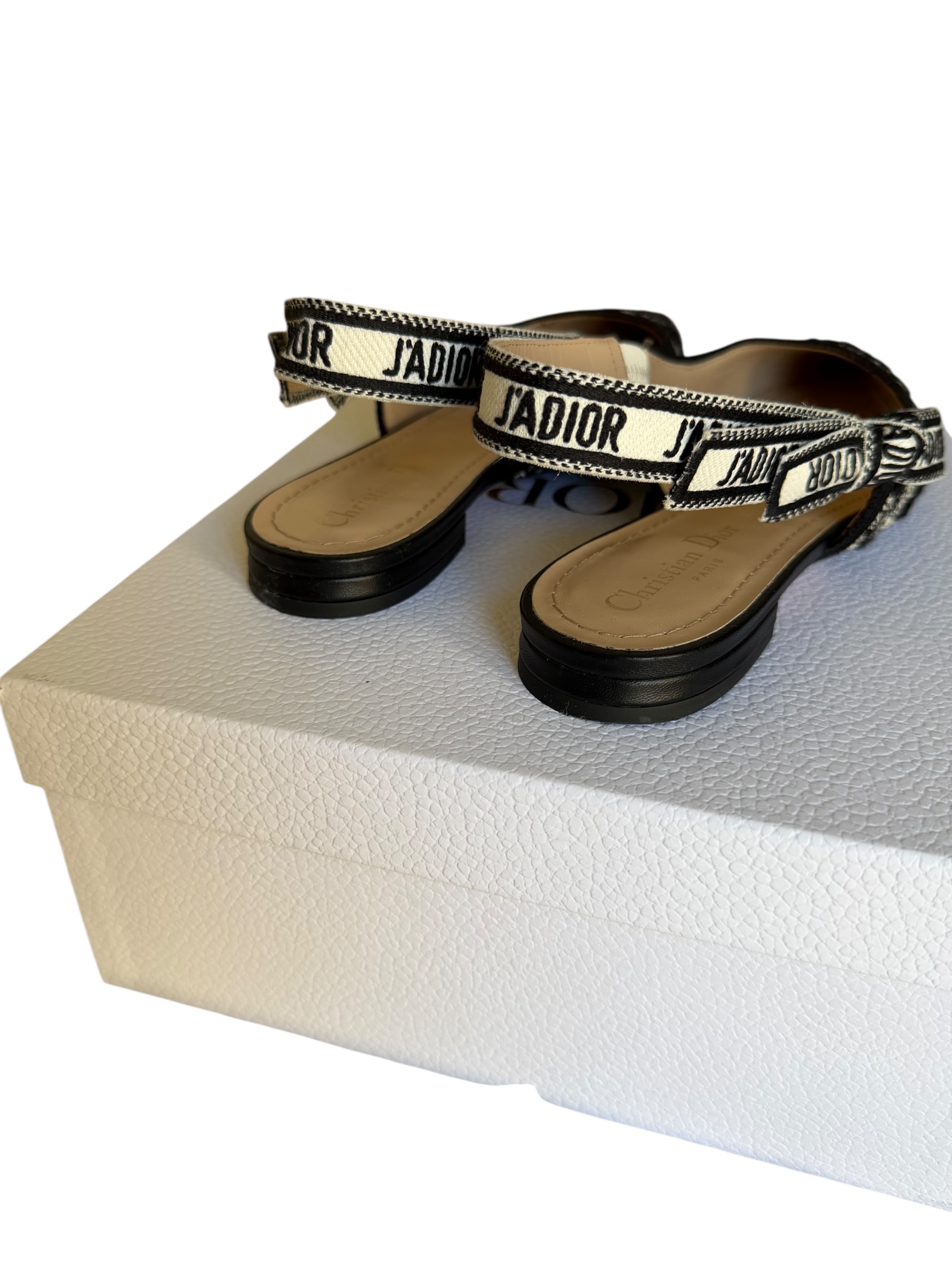 Slingback Dior tweed