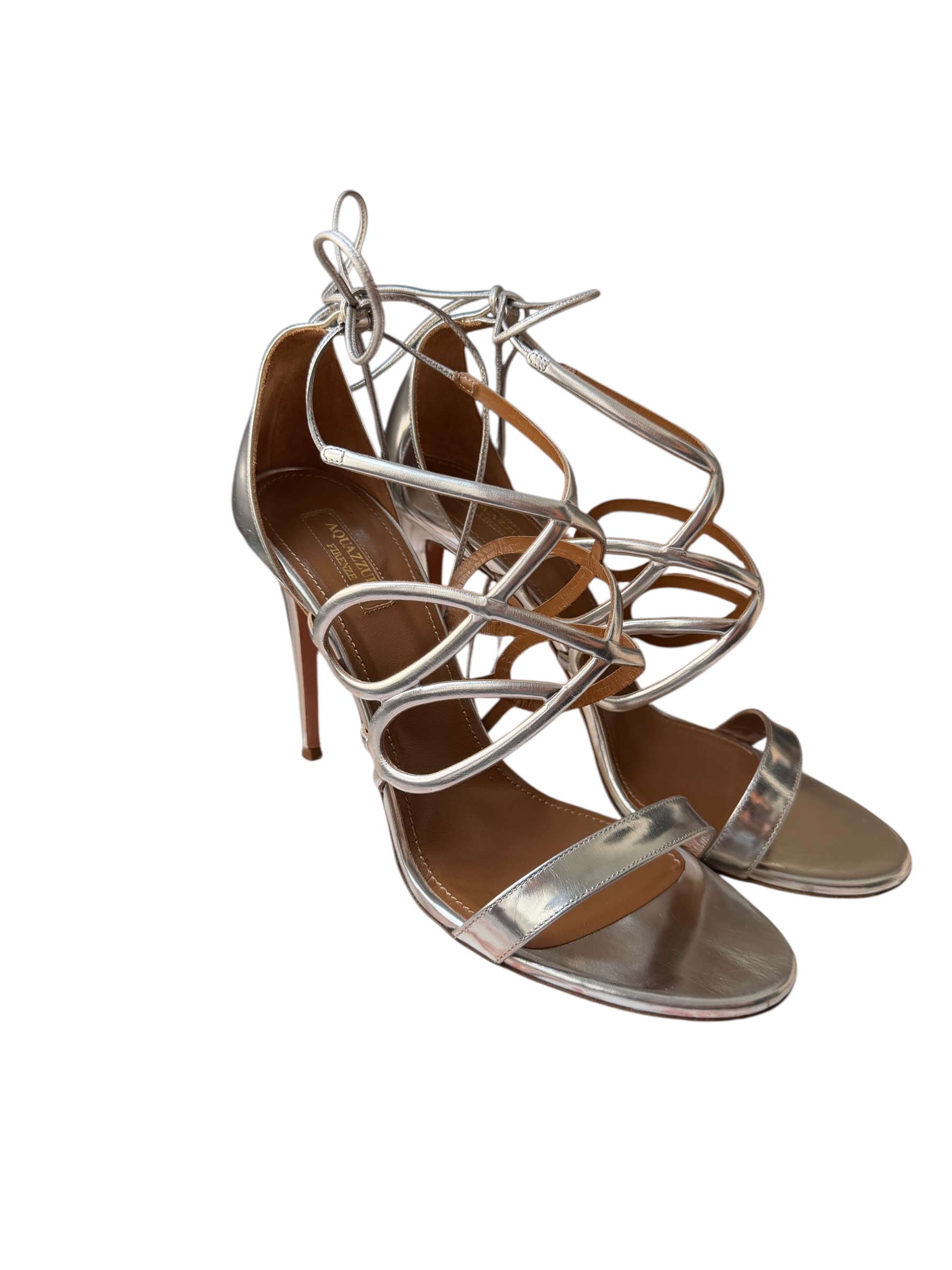 Aquazzura escarpins argent