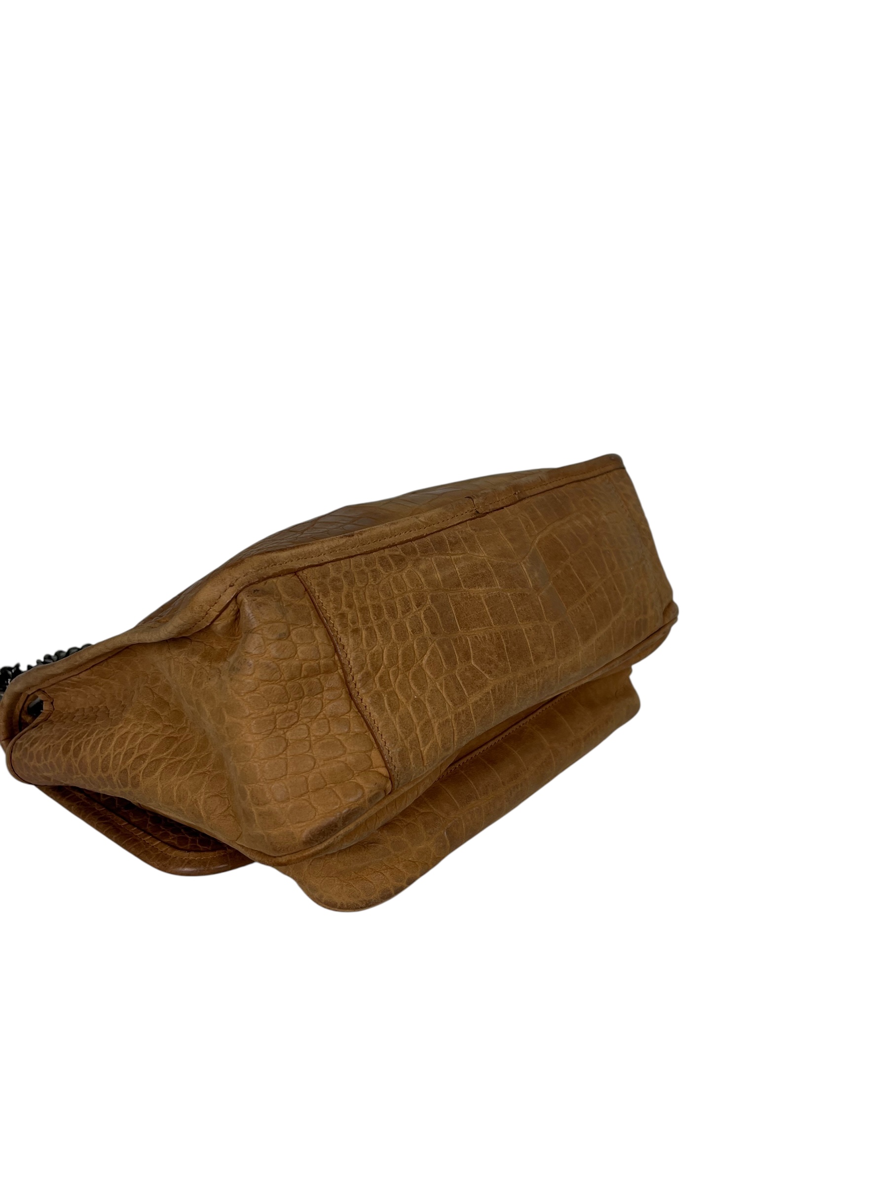 Saint Laurent Niki cuir camel