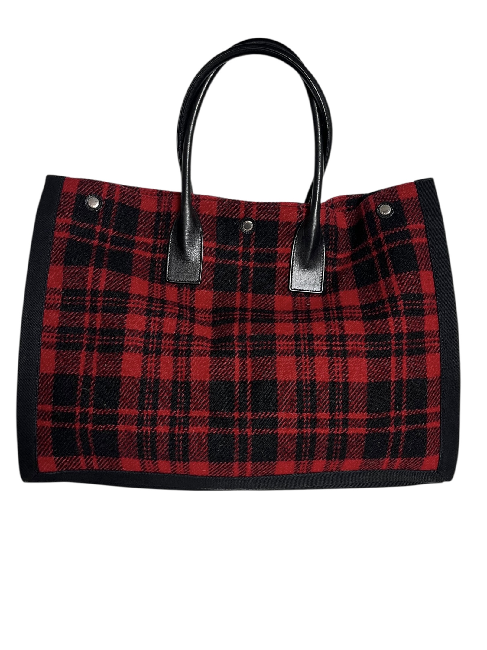 Saint Laurent Rive Gauche Tartan