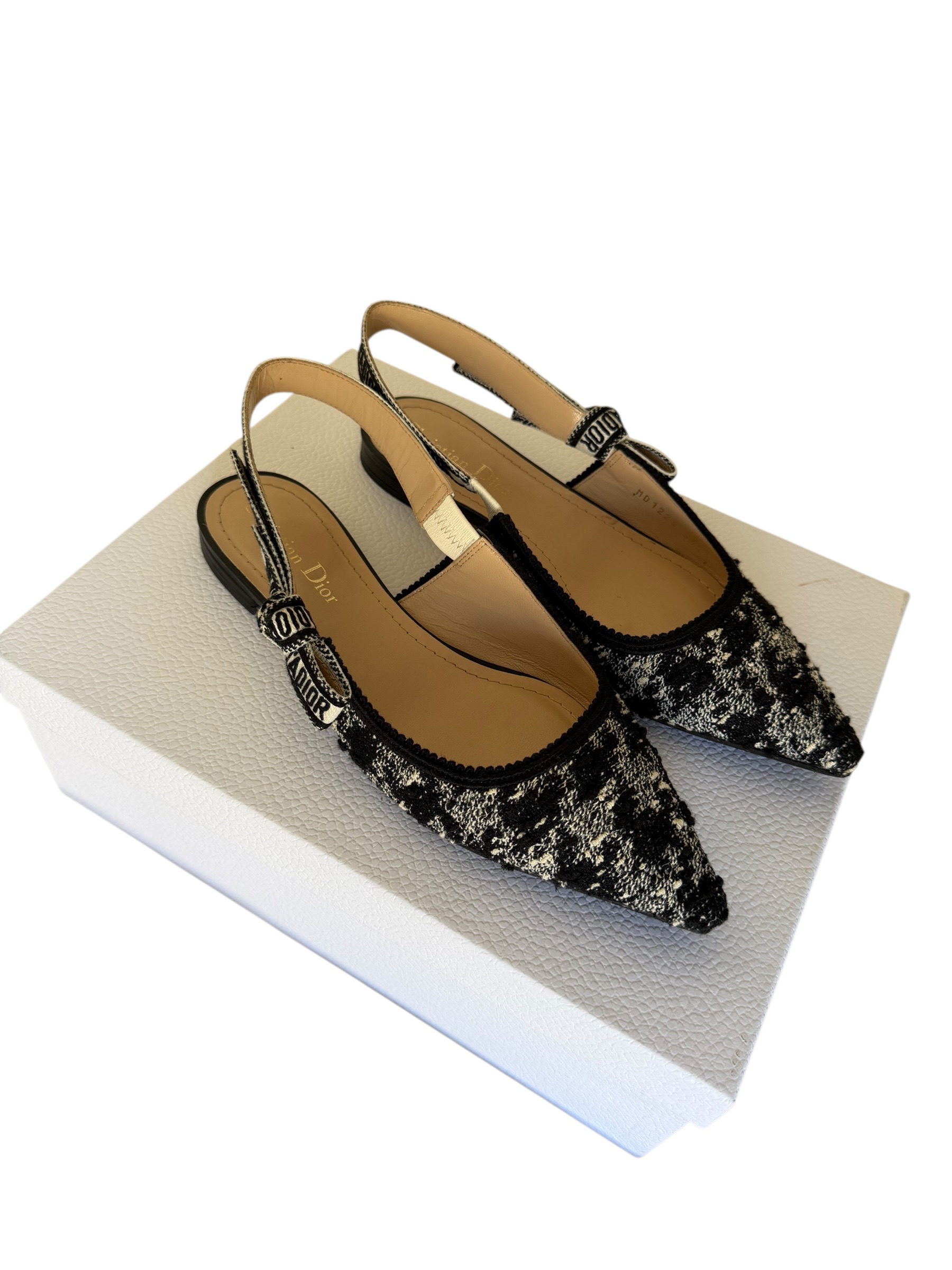 Slingback Dior tweed