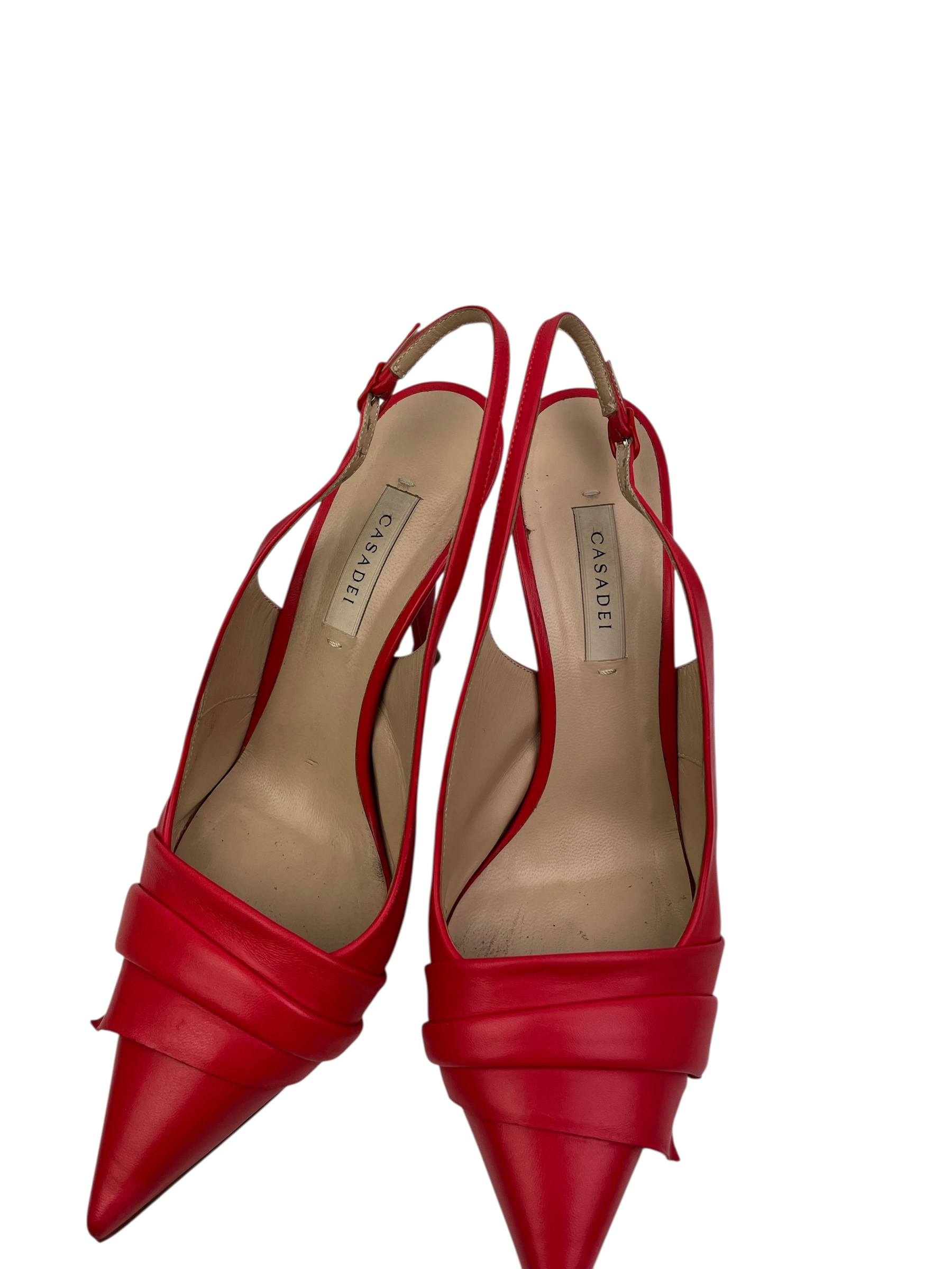 Slingback  Casadei Rouge 