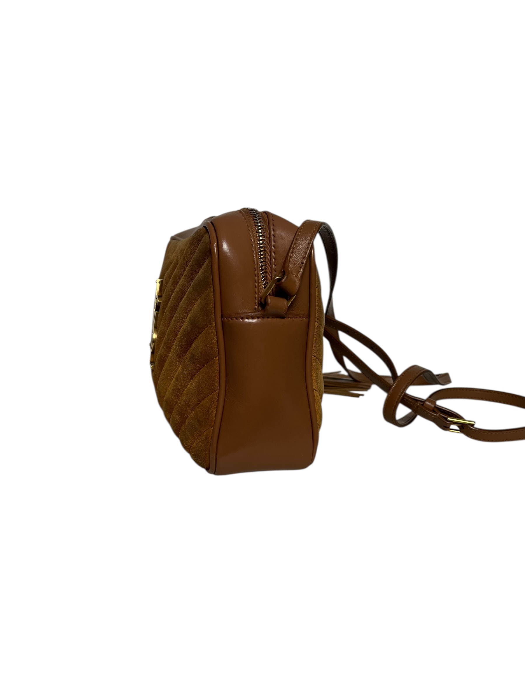 Saint Laurent Camera Lou camel