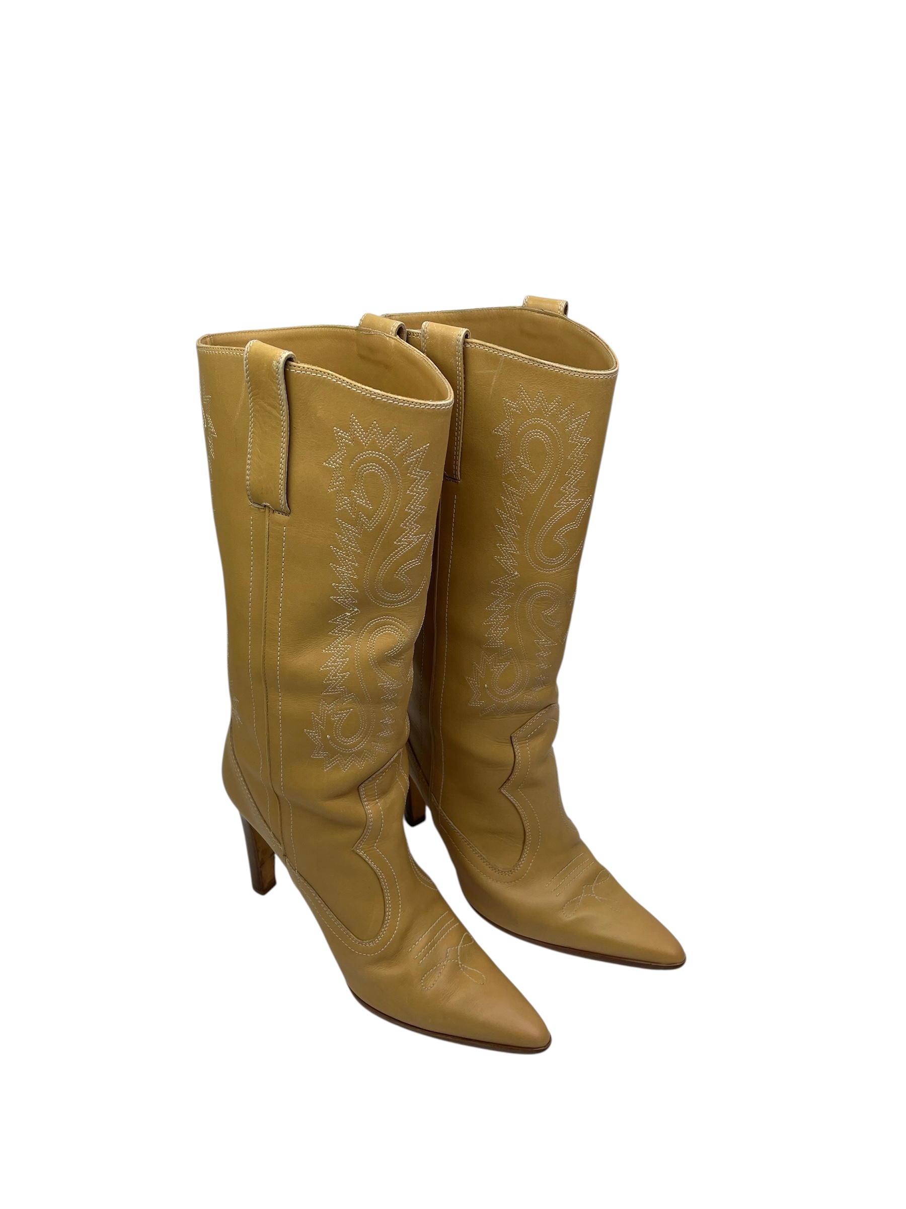 Santiags à talons Manolo Blahnik