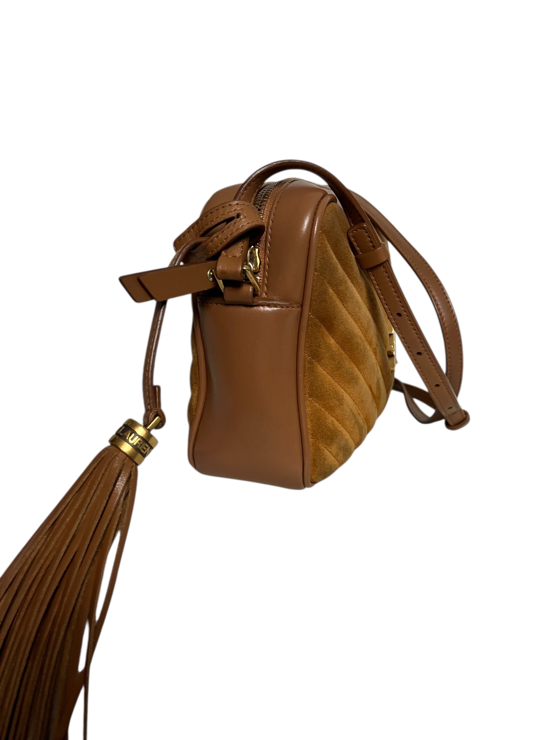 Saint Laurent Camera Lou camel