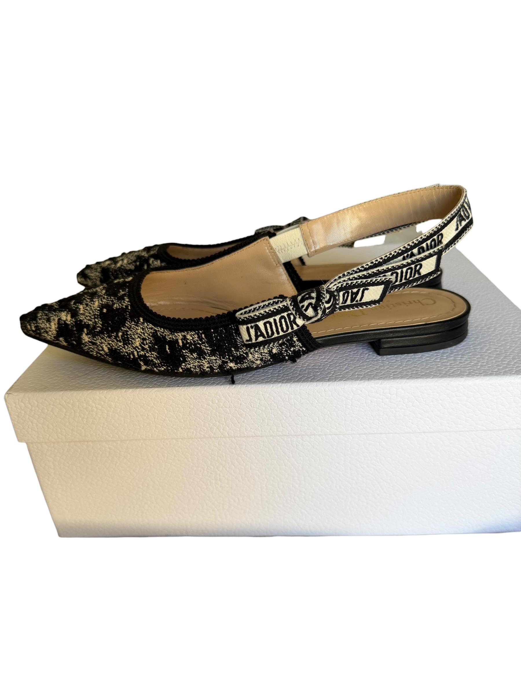 Slingback Dior tweed