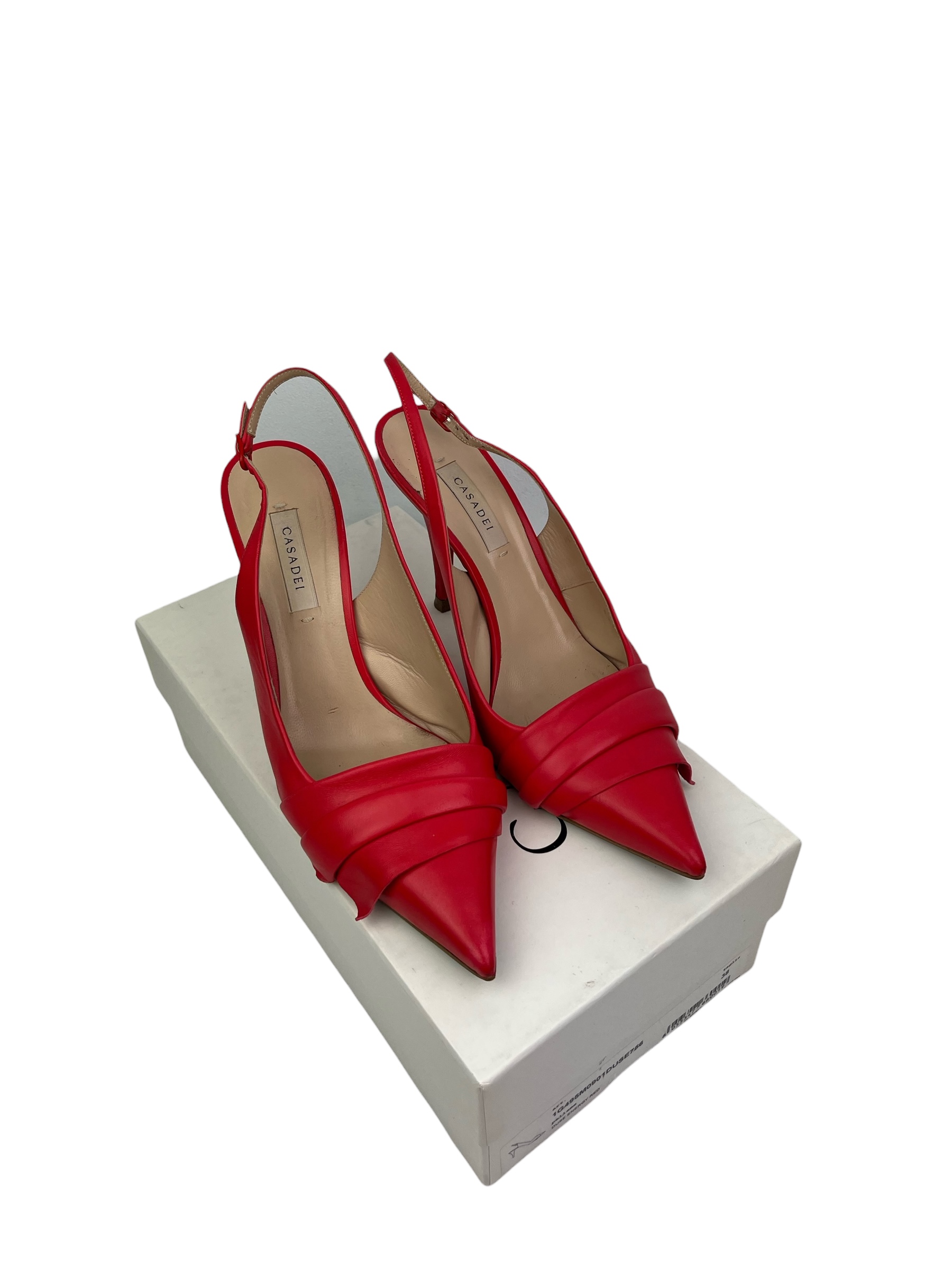 Slingback  Casadei Rouge 