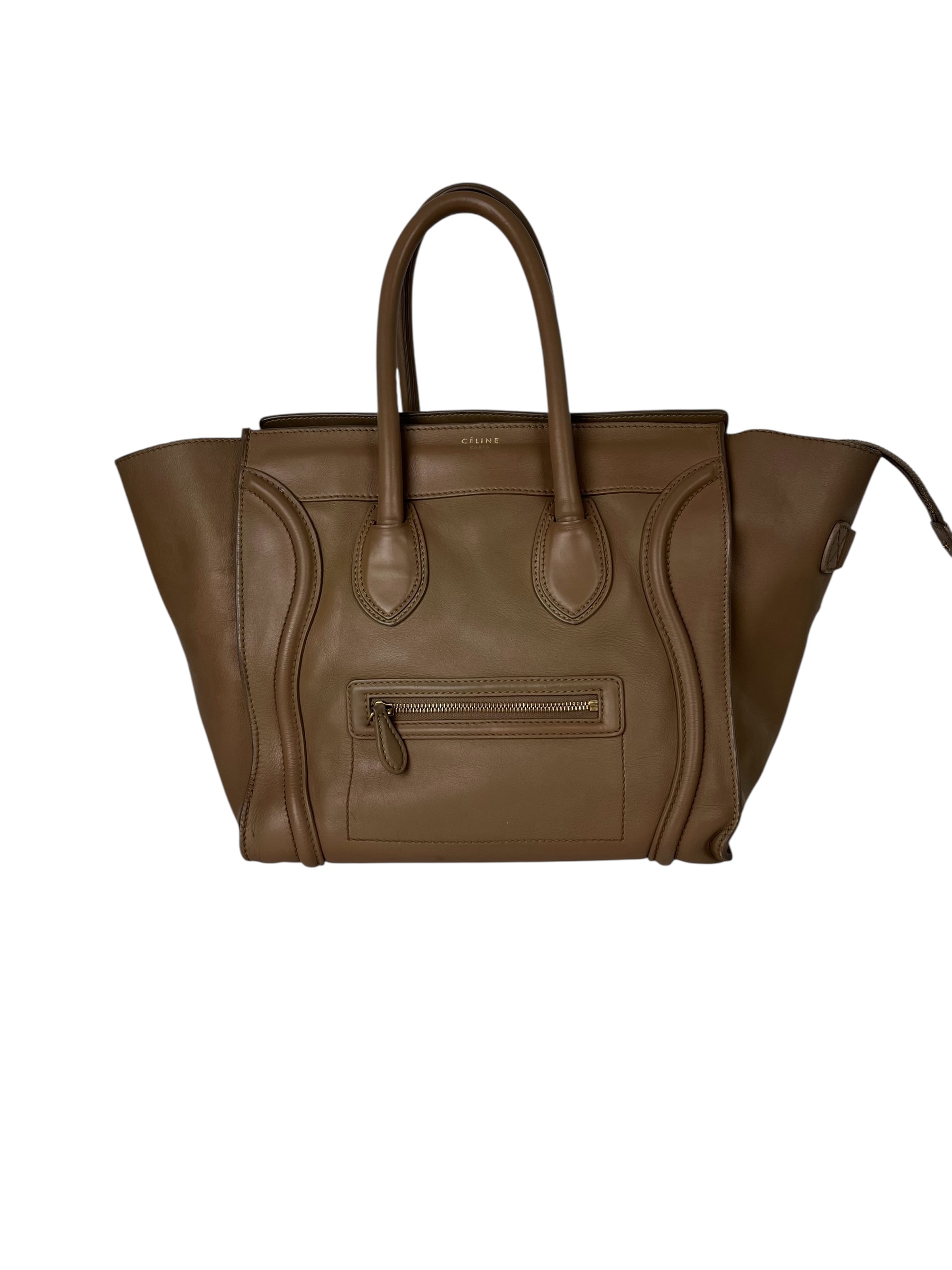 Céline Luggage Brun 