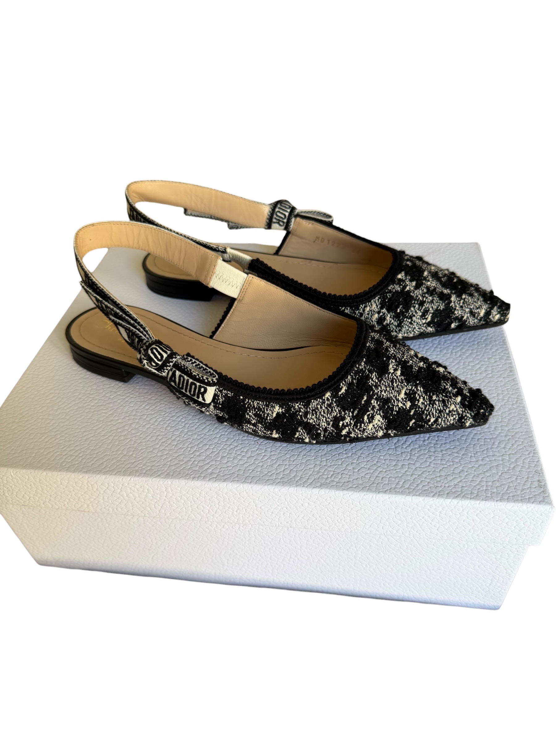 Slingback Dior tweed
