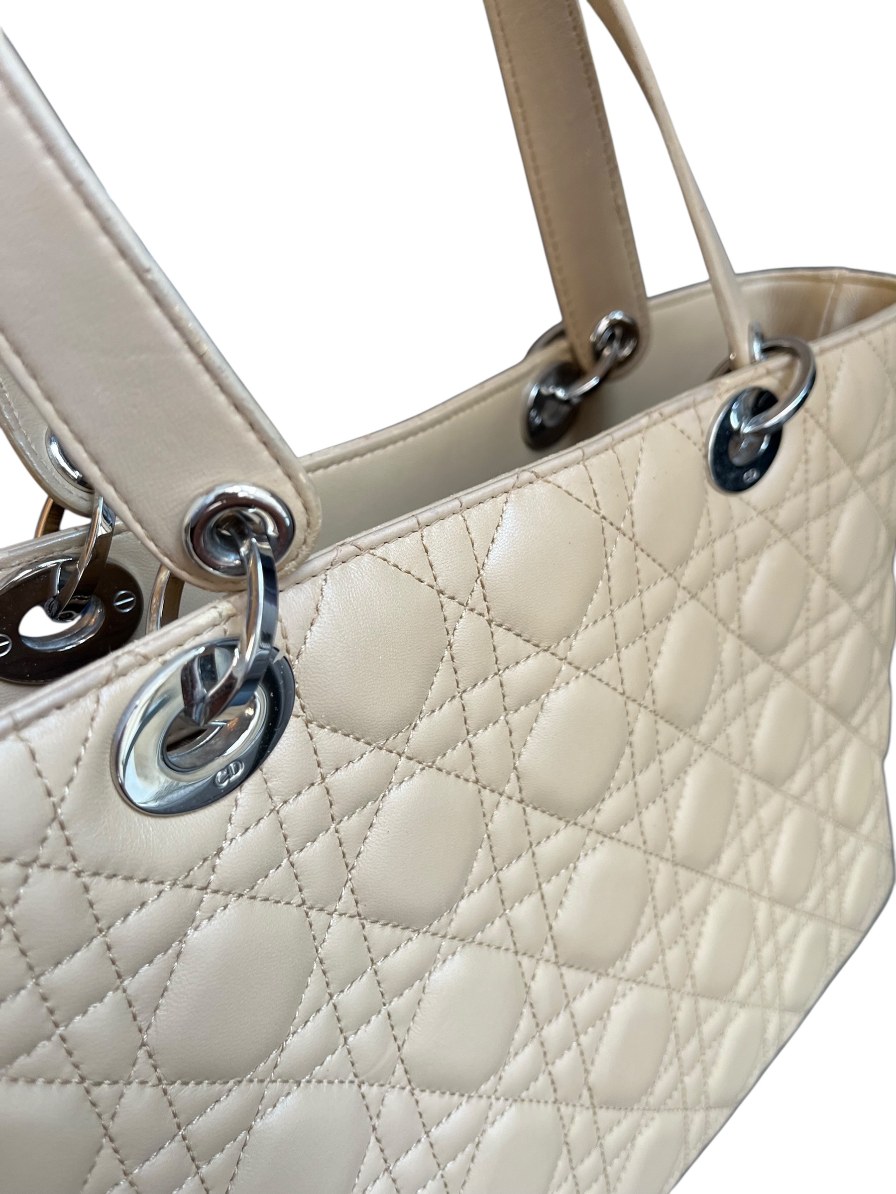 Cabas Lady Dior beige 