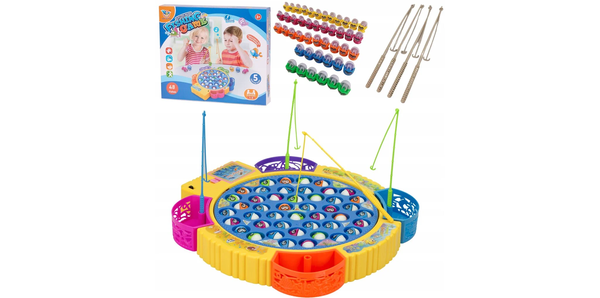 Linksmas žvejybos žaidimas.