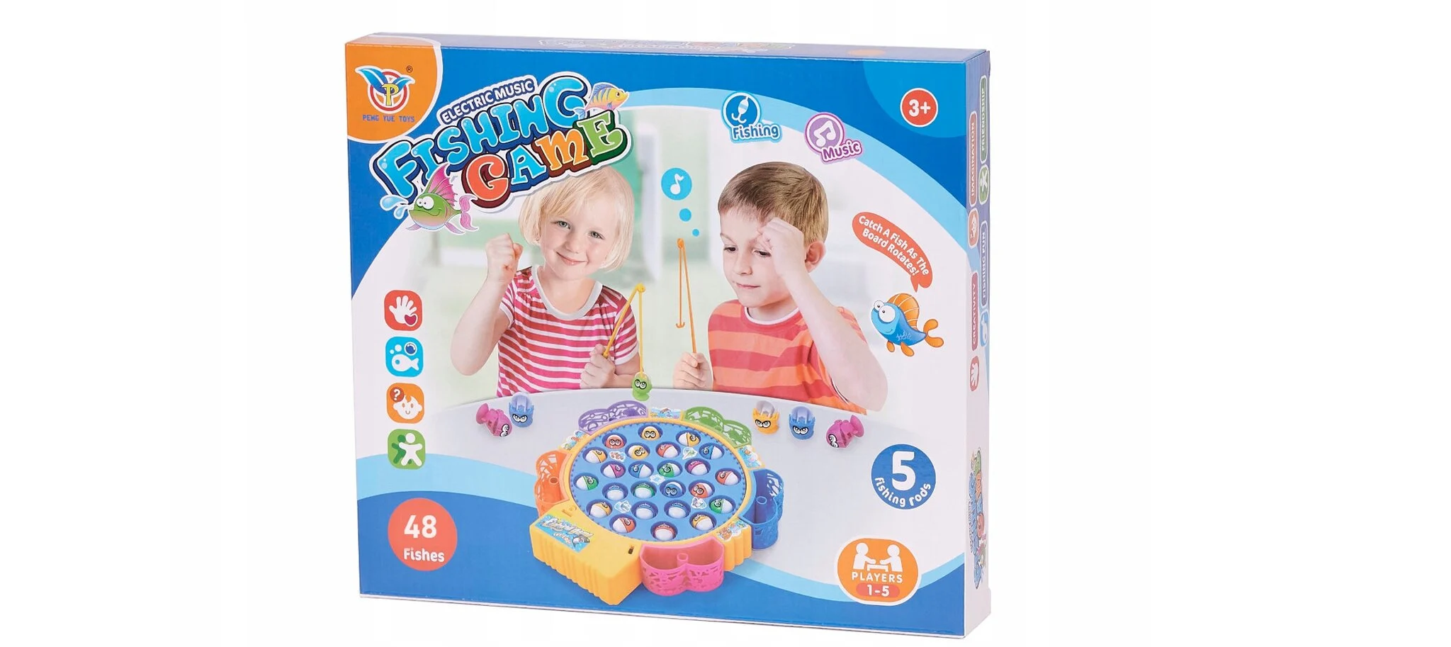 Linksmas žvejybos žaidimas.