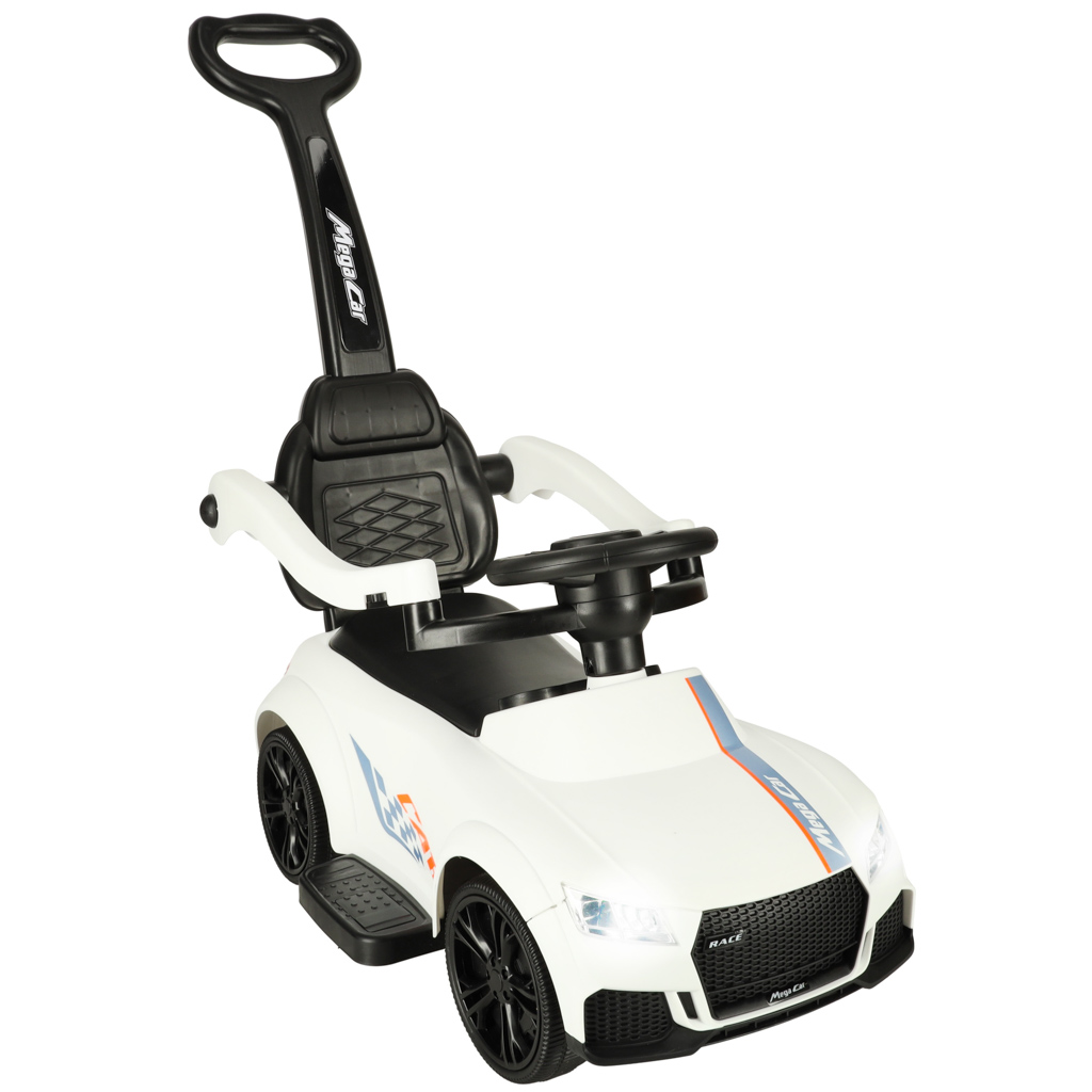 Paspiriama mašinėlė su rankena, garsais ir šviesomis