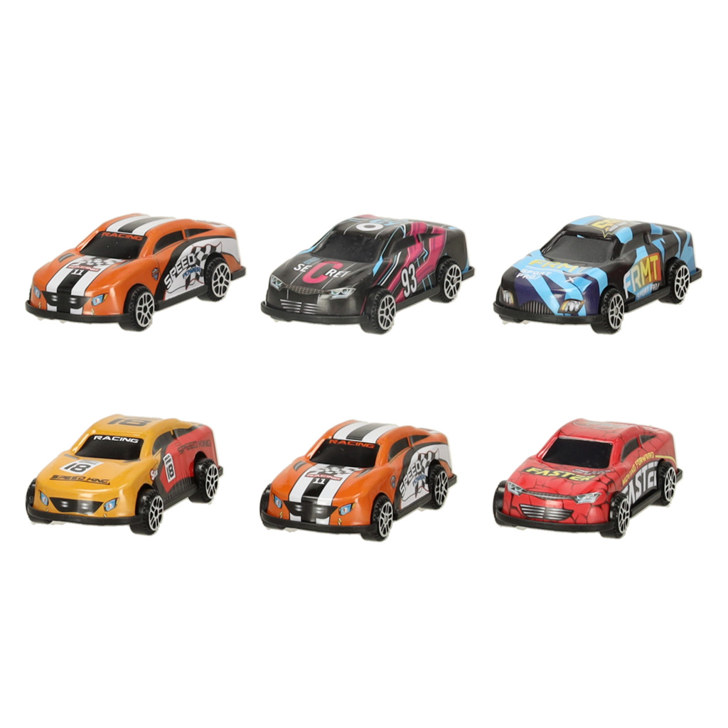 Žaislinis sunkvežimis su 6 automobiliais ir įspūdinga trasa