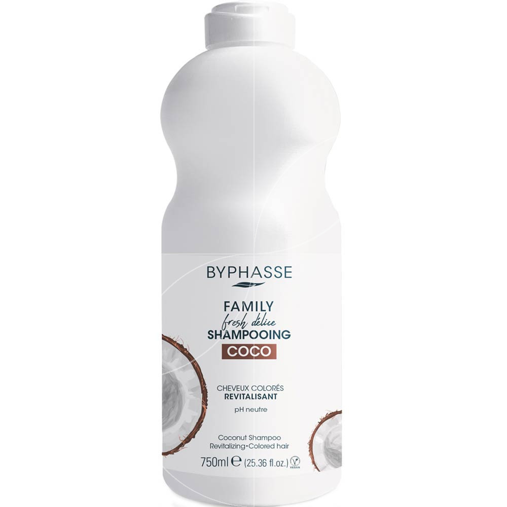 Byphasse - *Family fresh délice* - Champú - Coco: cabello graso