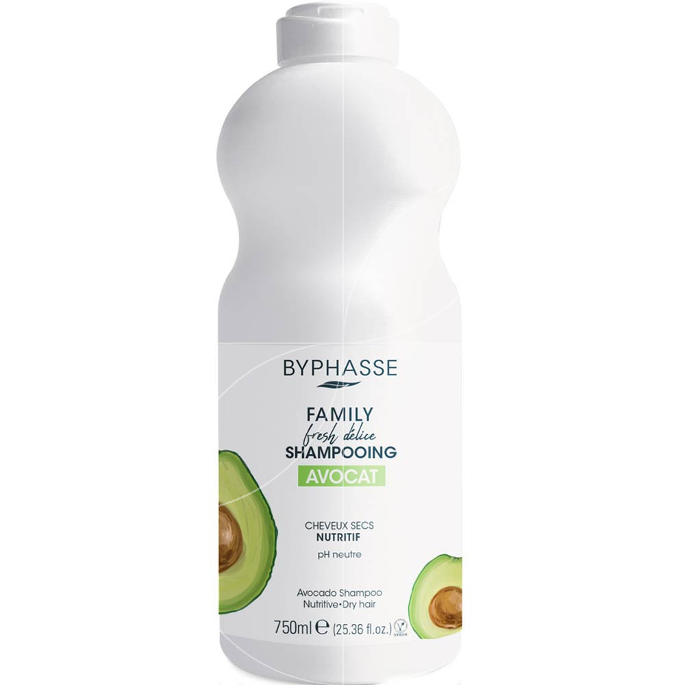 Byphasse - *Family fresh délice* - Champú - Aguacate: cabello graso
