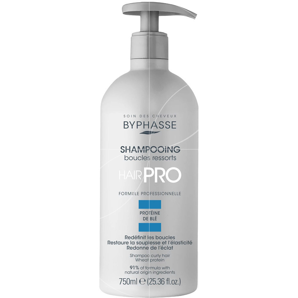 Byphasse - Champú Hair Pro Boucles Ressorts - 750ml