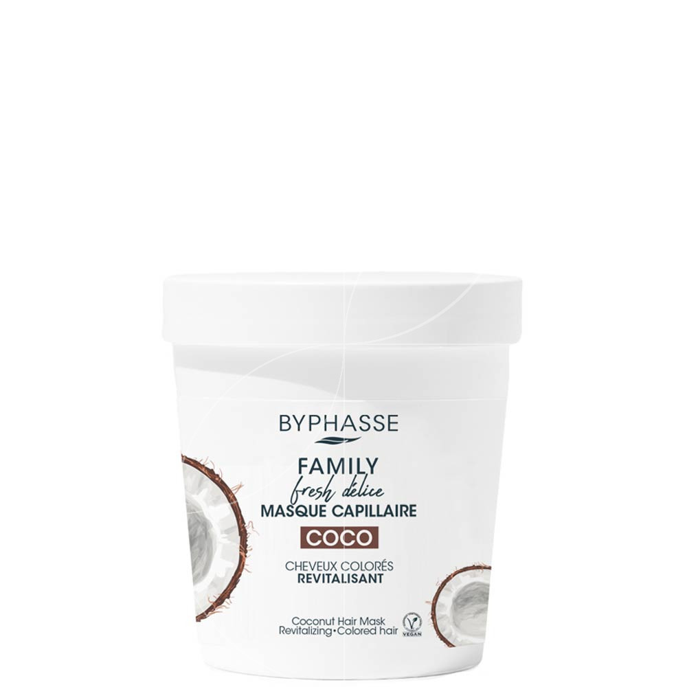 Byphasse - Mascarilla Fresh Délice Coco para cabello teñido - 250ml