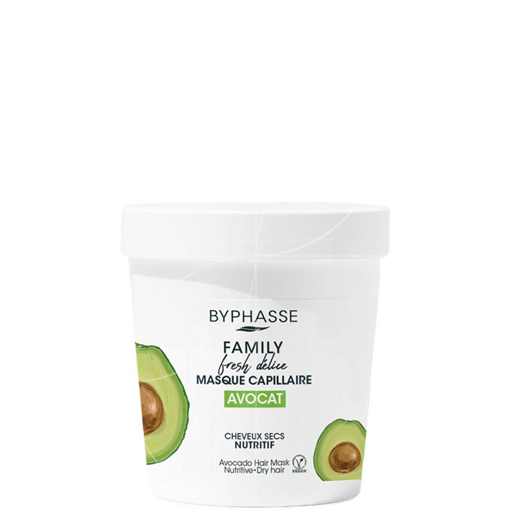 Byphasse - Mascarilla Nutritiva Para Cabello Seco de Aguacate Fresh Delight - 250ml