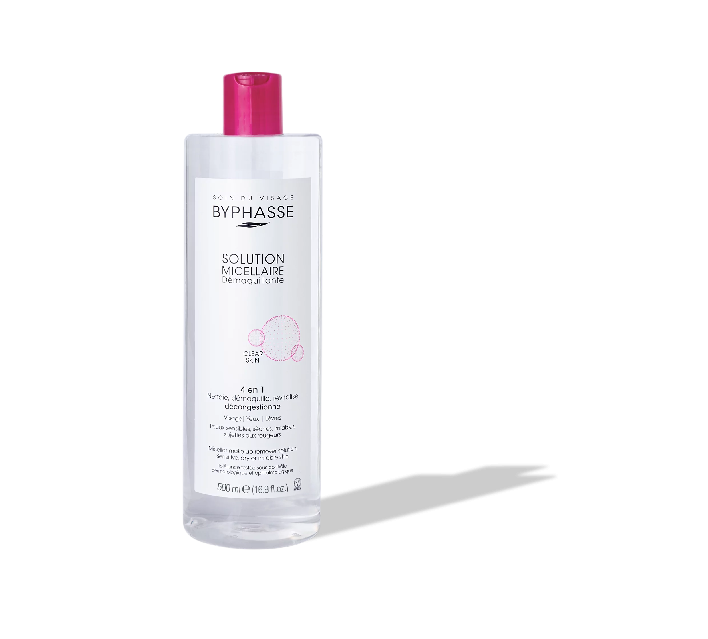 Byphasse - SOLUCIÓN MICELAR DESMAQUILLANTE 500ML
