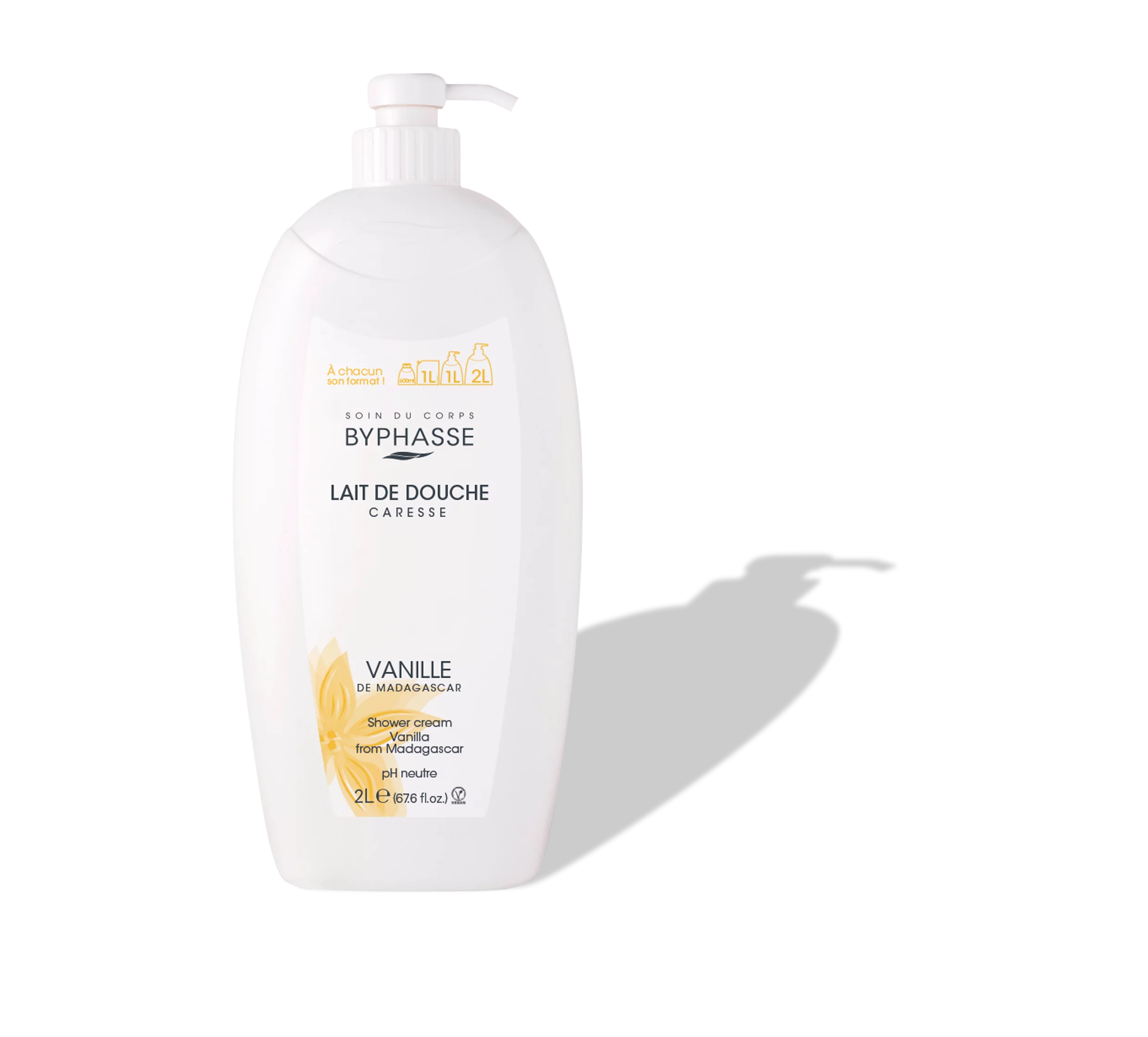 Byphasse - GEL DE DUCHA CARESSE 2L