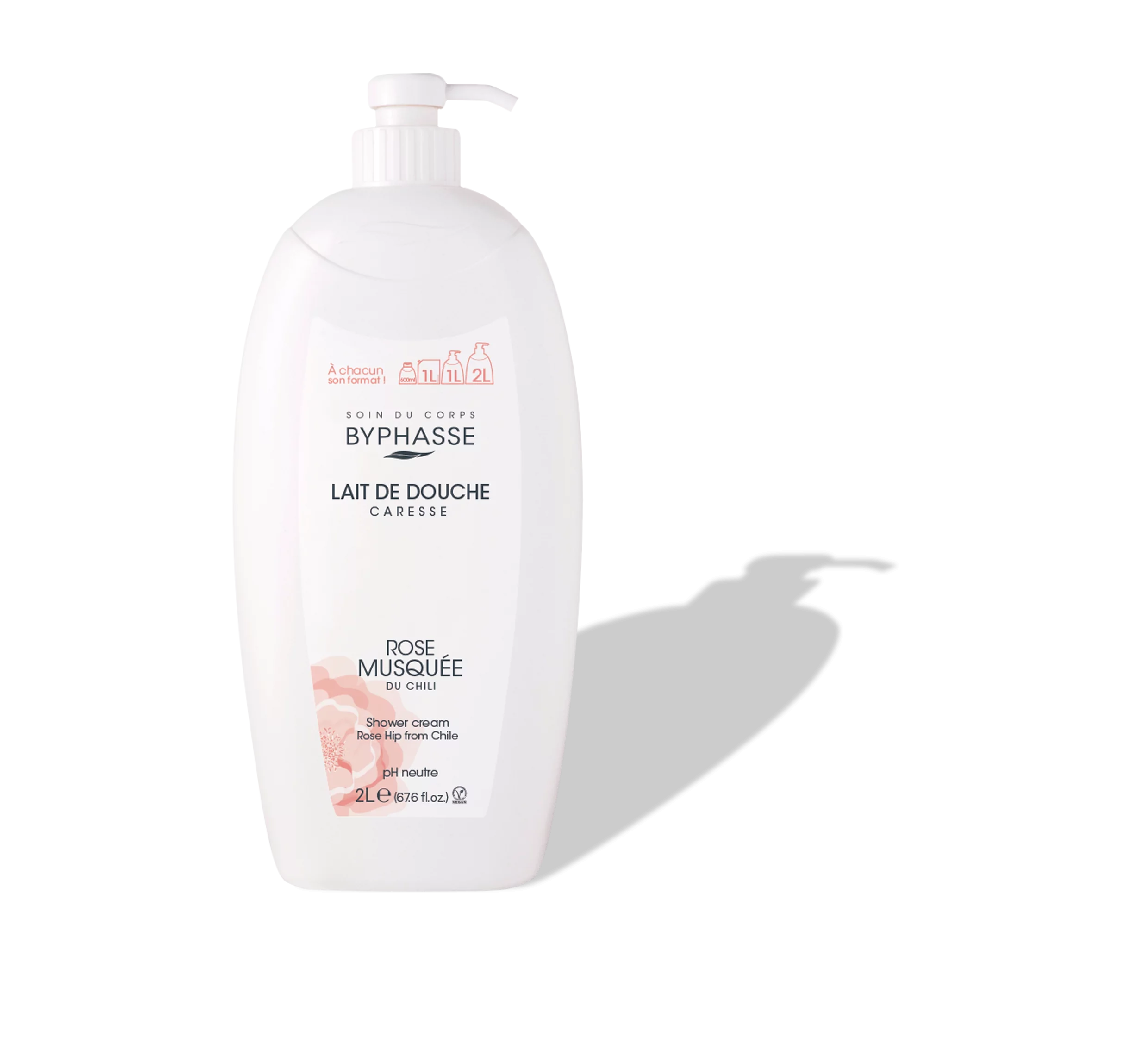 Byphasse - GEL DE DUCHA CARESSE 2L