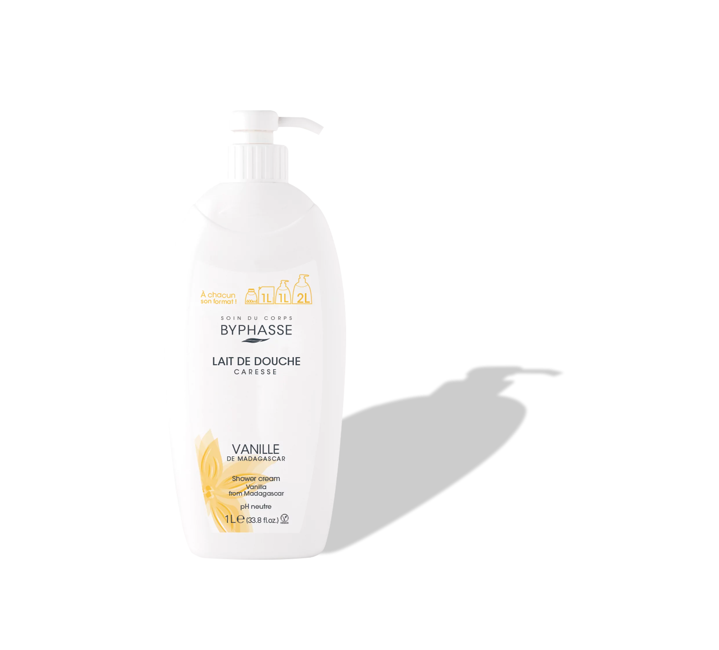 Byphasse - GEL DE DUCHA CARESSE 1L