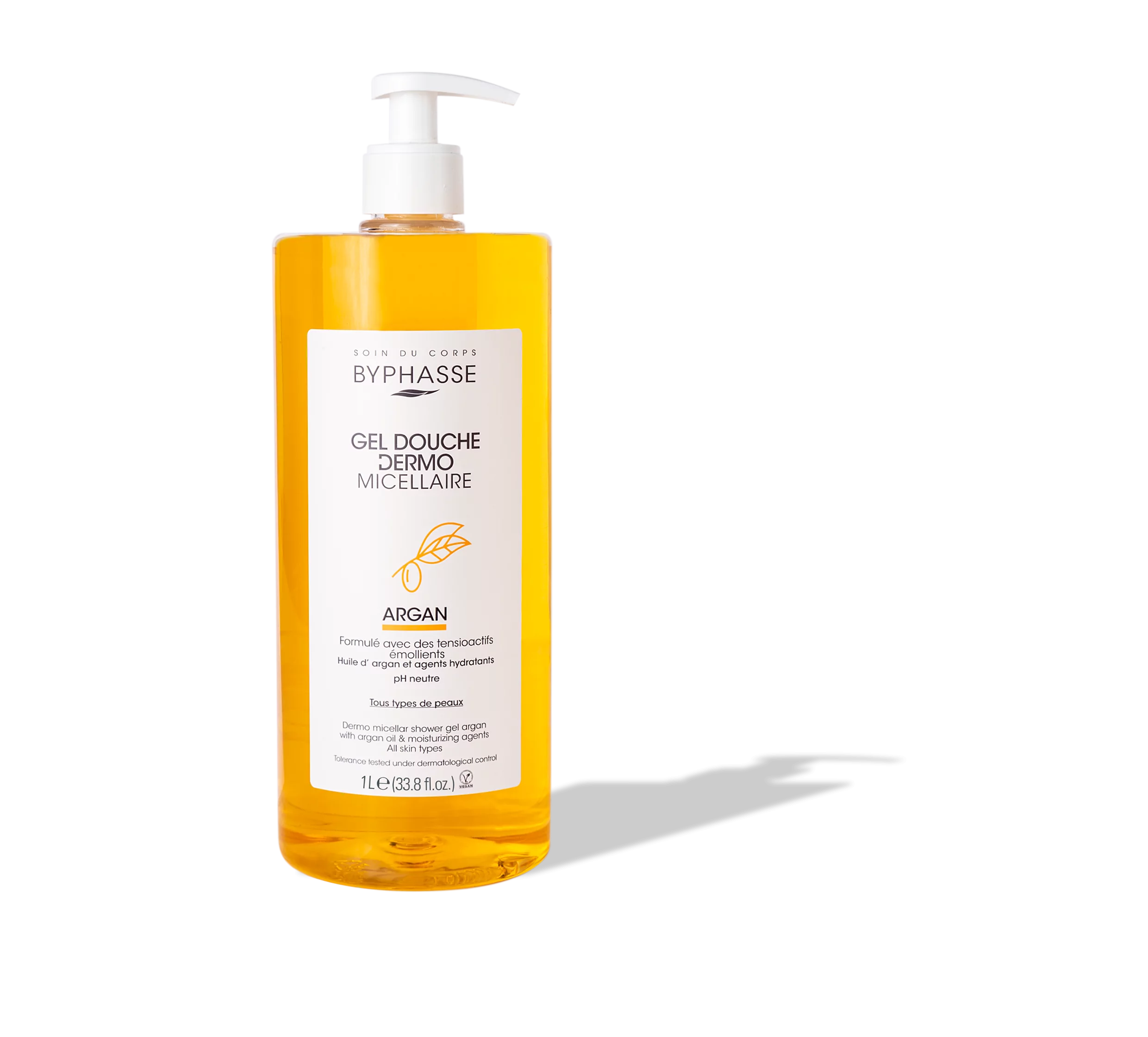 Byphasse - GEL DE DUCHA DERMO MICELAR ARGAN 1L