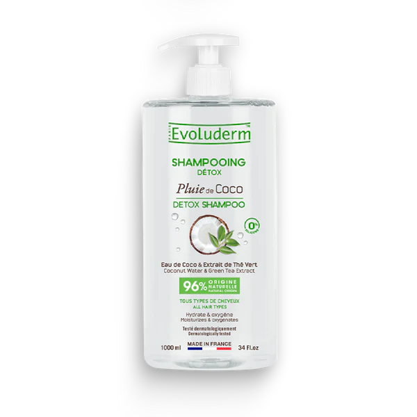 Evoluderm - Champú Detox Pluie de Coco 1L