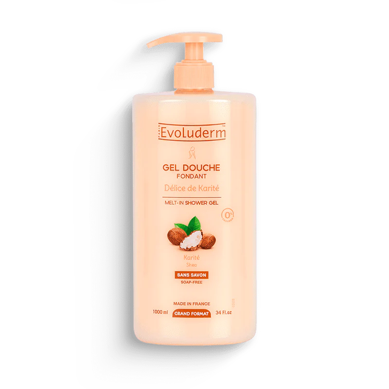 Evoluderm - Gel de ducha Fondant Délice de Karité 1L