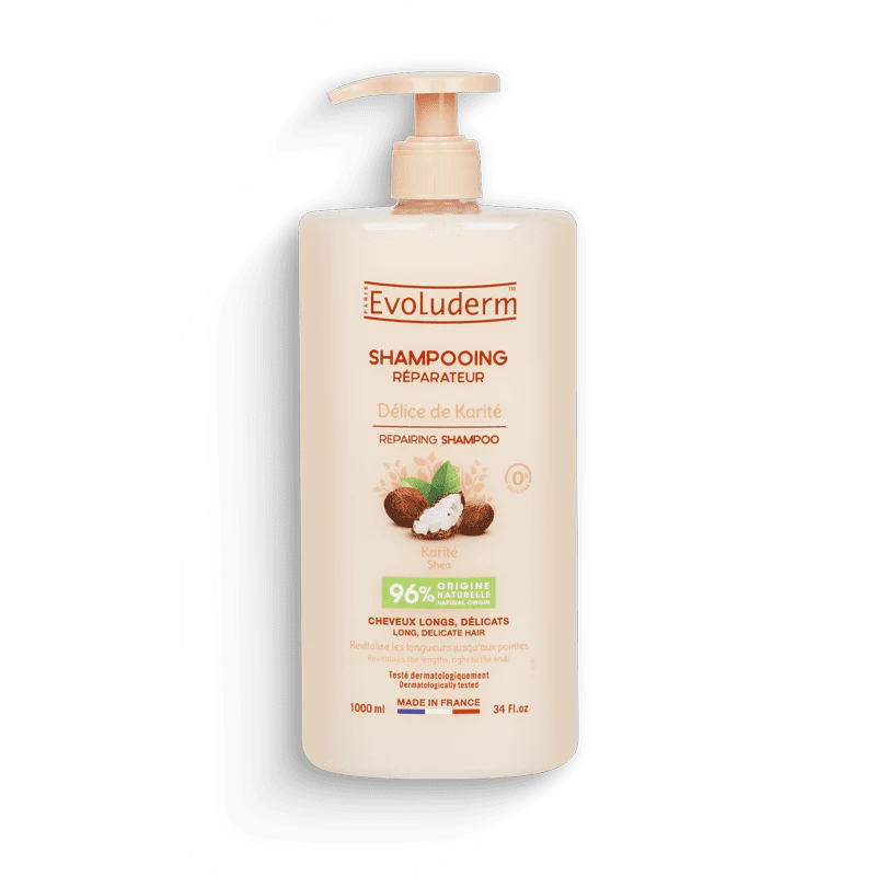 Evoluderm - Champú reparador Délice de Karité 1L