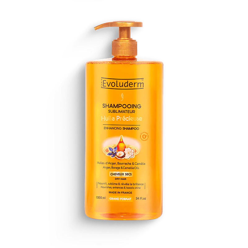 Evoluderm - Champú sublimador Huile Précieuse 1L
