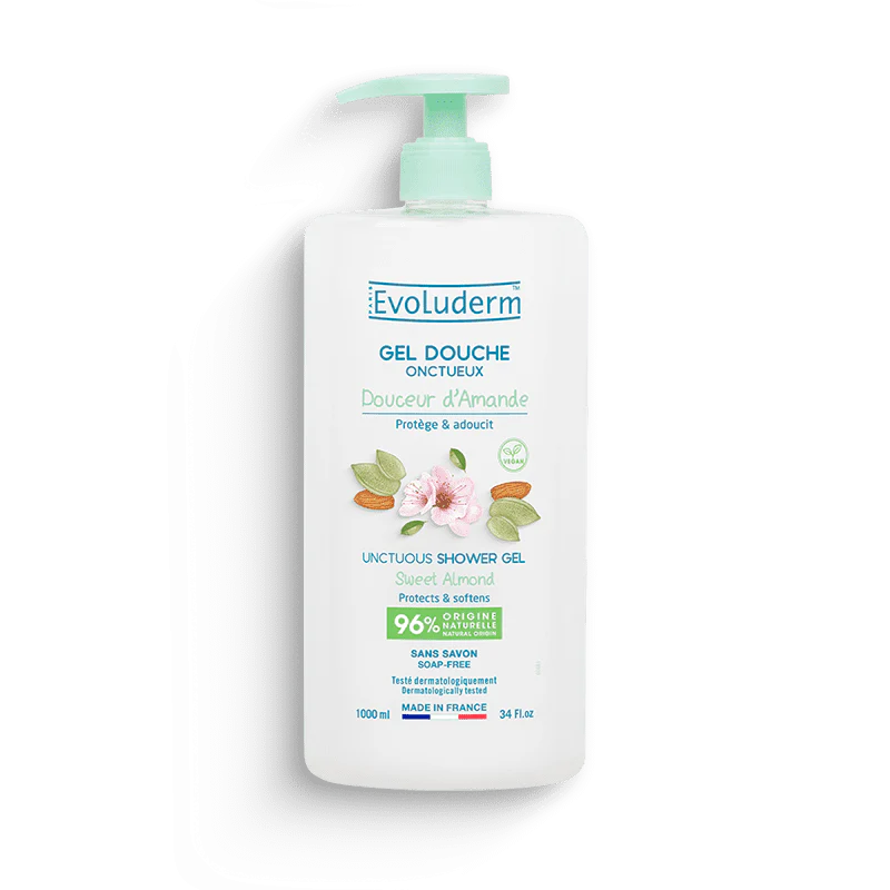 Evoluderm - Gel de ducha cremoso Douceur d'Amande