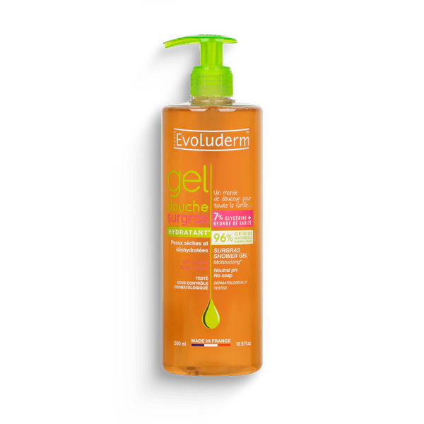 Evoluderm - Gel de ducha Surgras hidratante 500ml
