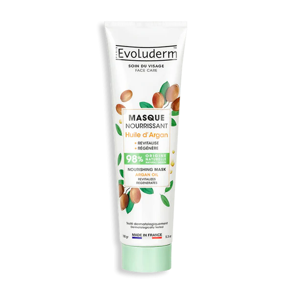 Evoluderm - Mascarilla nutritiva de aceite de argán 150ml
