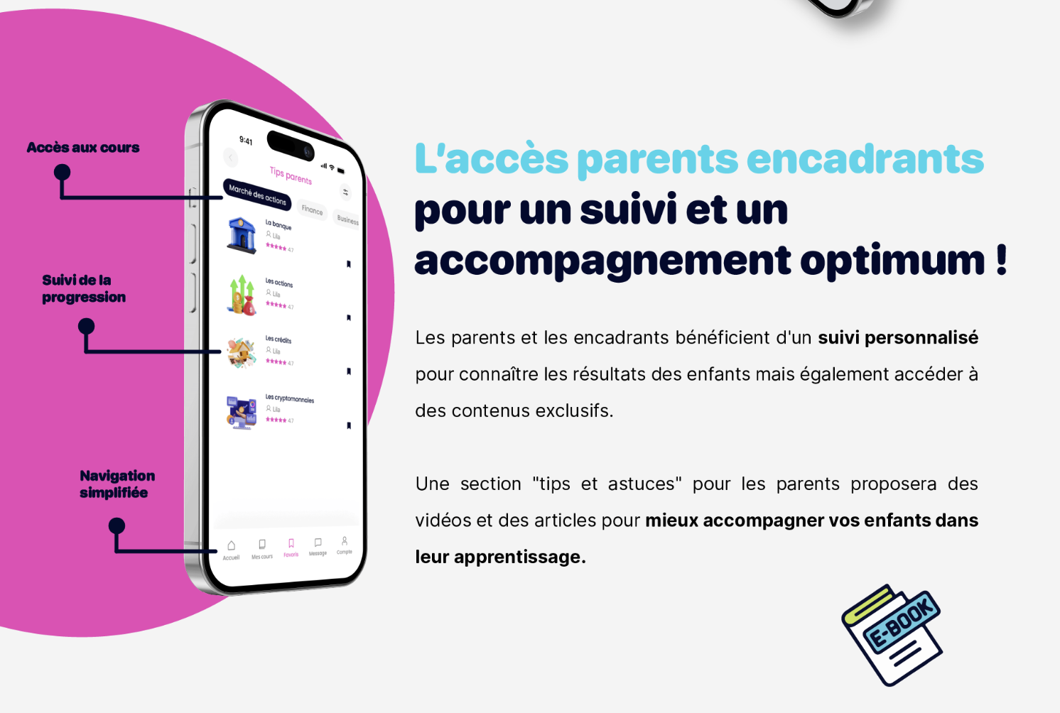 Application d'éducation financière Moneykiiz
