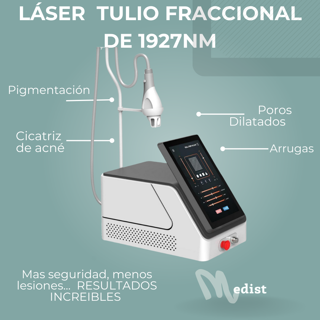 Laser tulio fraccionado 