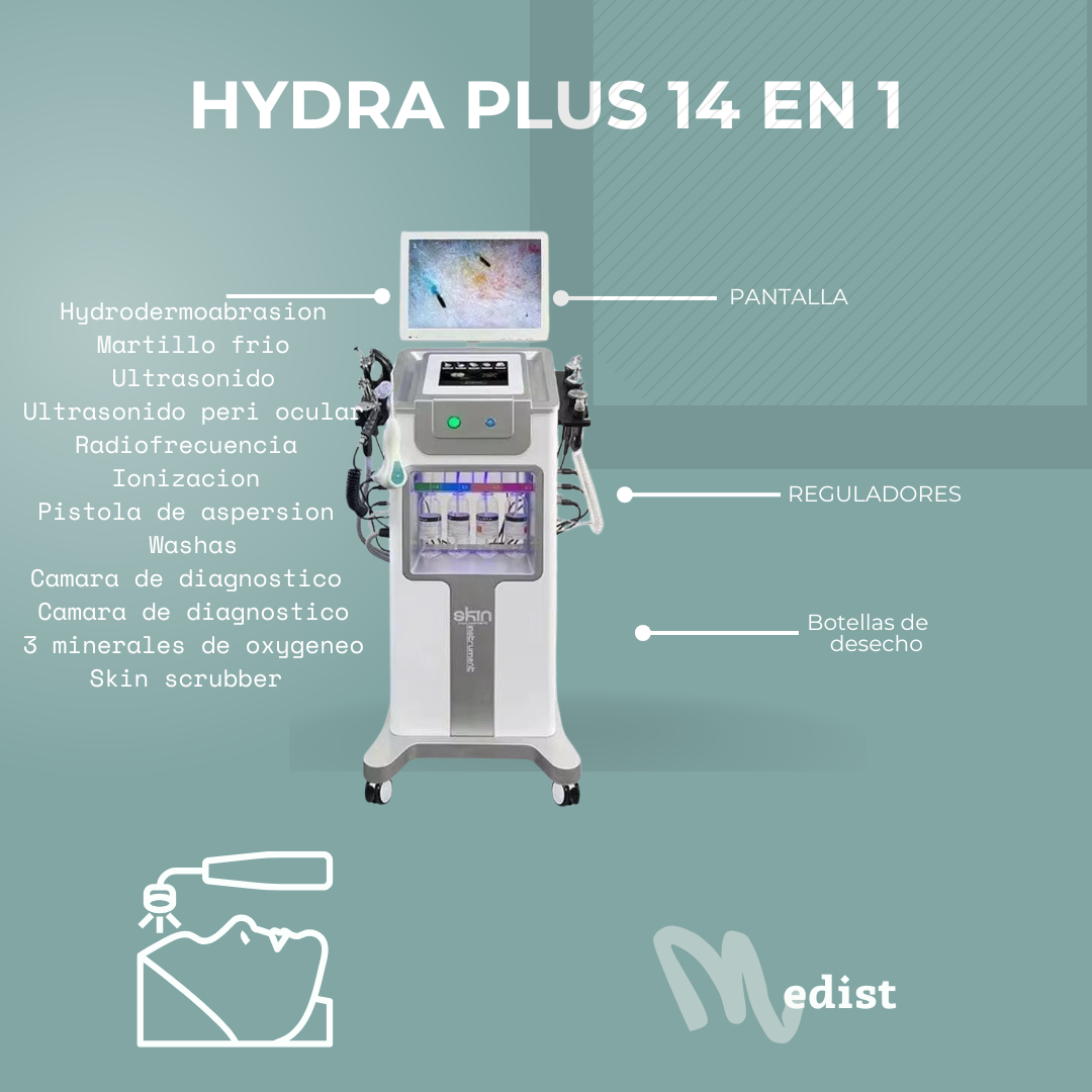 HYDRA FACIAL 14 en 1
