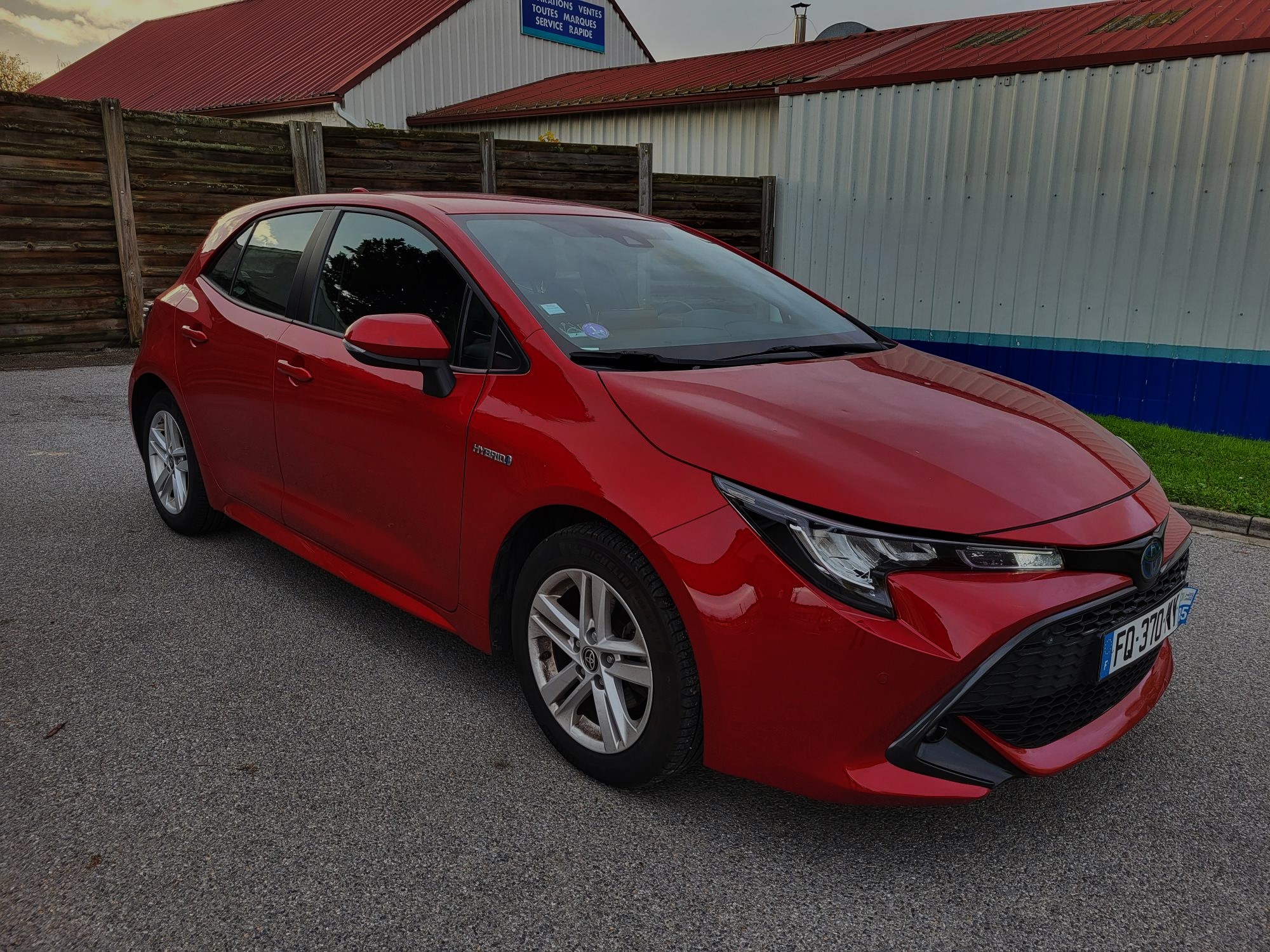 Toyota COROLLA 122H HYBRIDE Dynamique