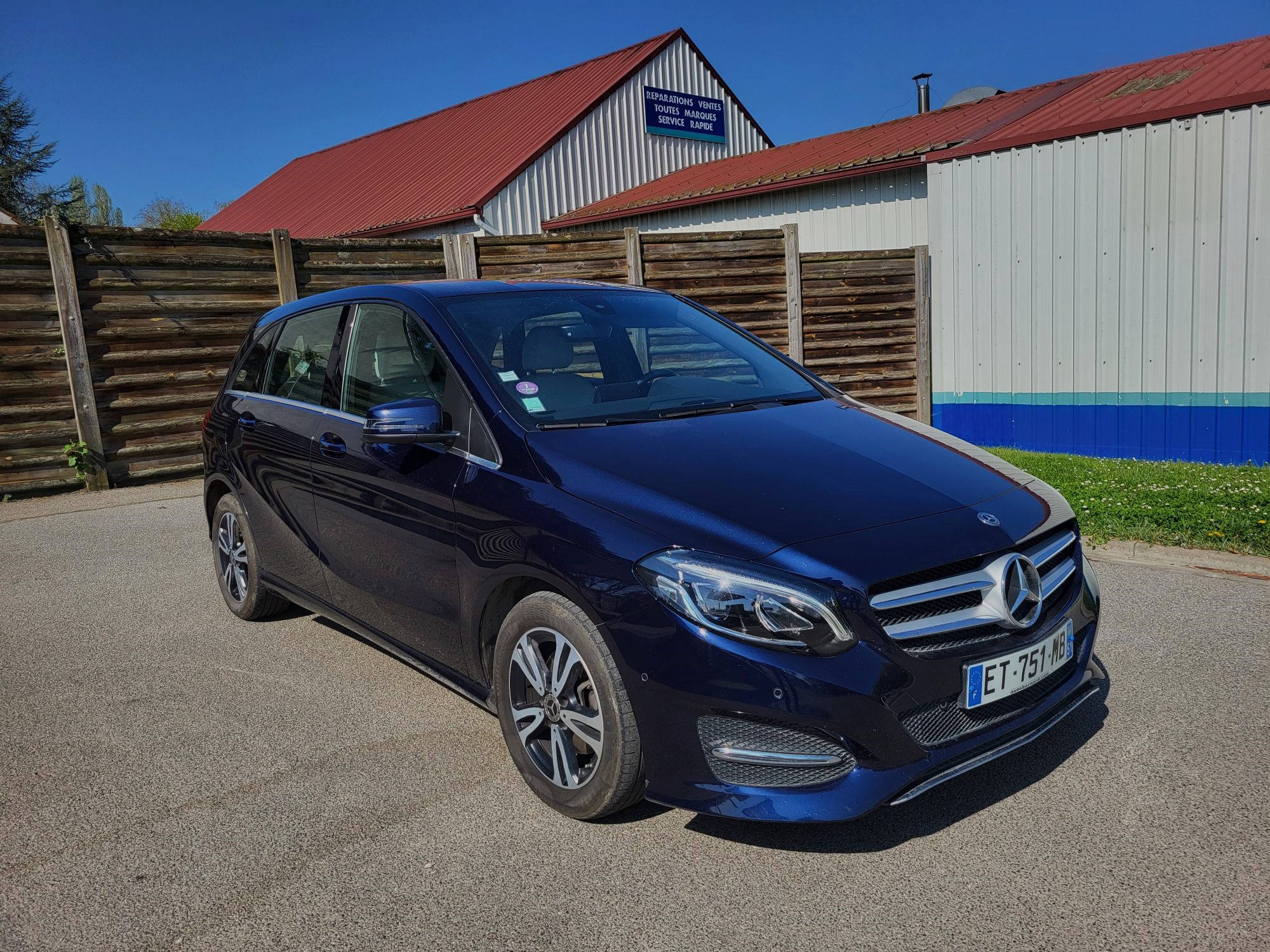 MERCEDES Classe B phase 2, B160 102 7-G DCT Fascination