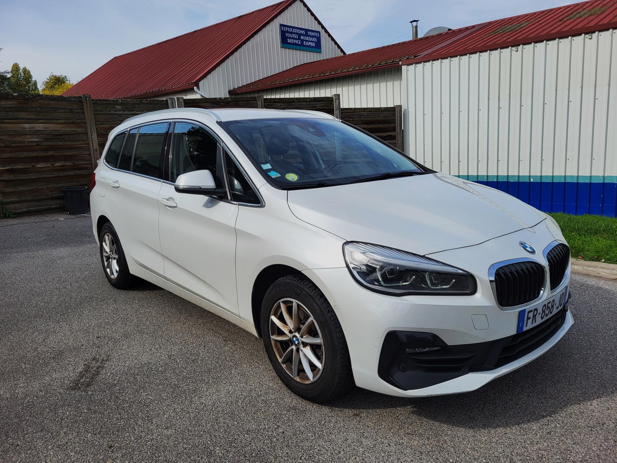 BMW SERIE 2  216d 116cv Grand Tourer Phase 2 . 7 places. première main 