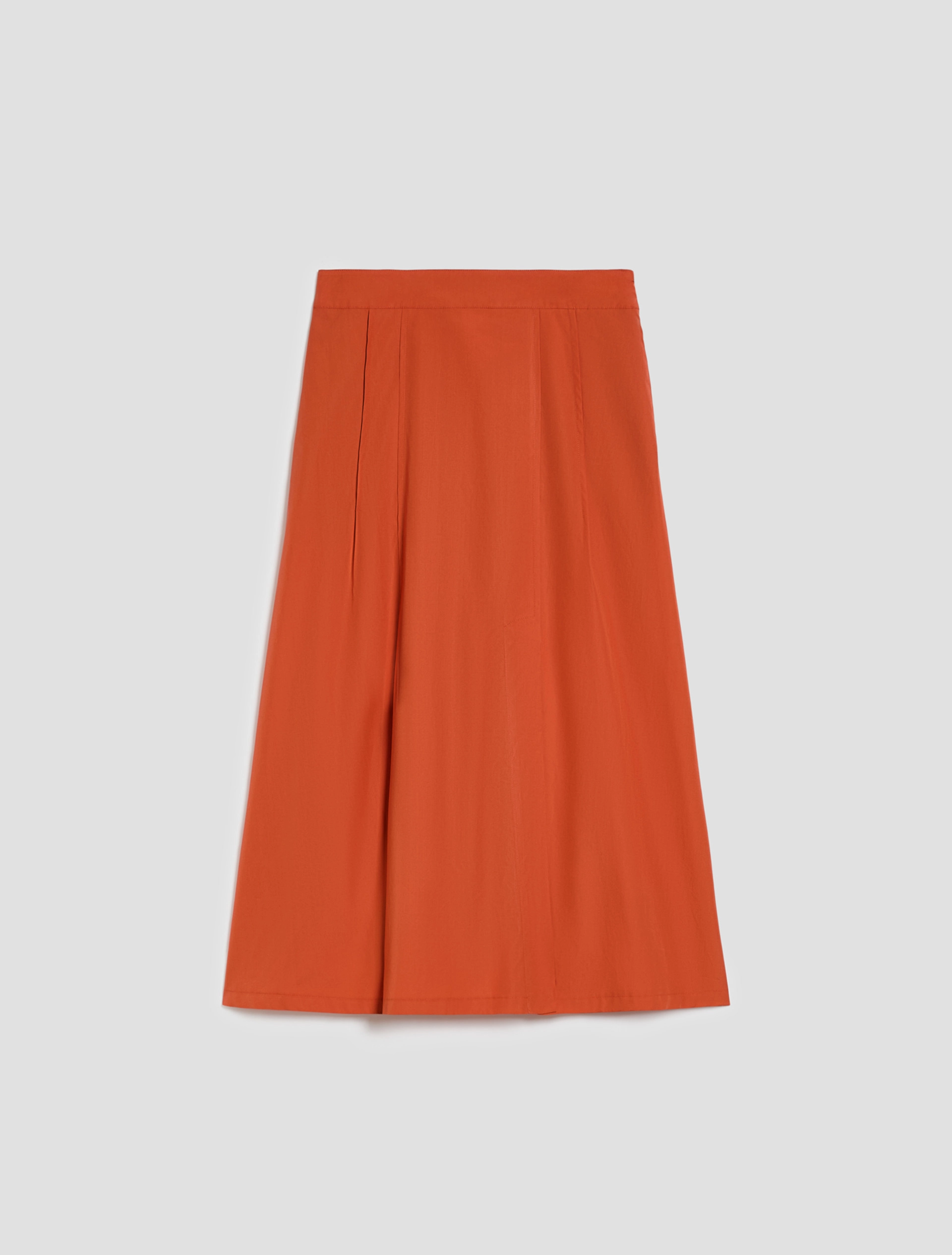 Gonna midi in popeline