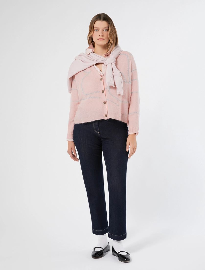 Jeans carrot in denim 