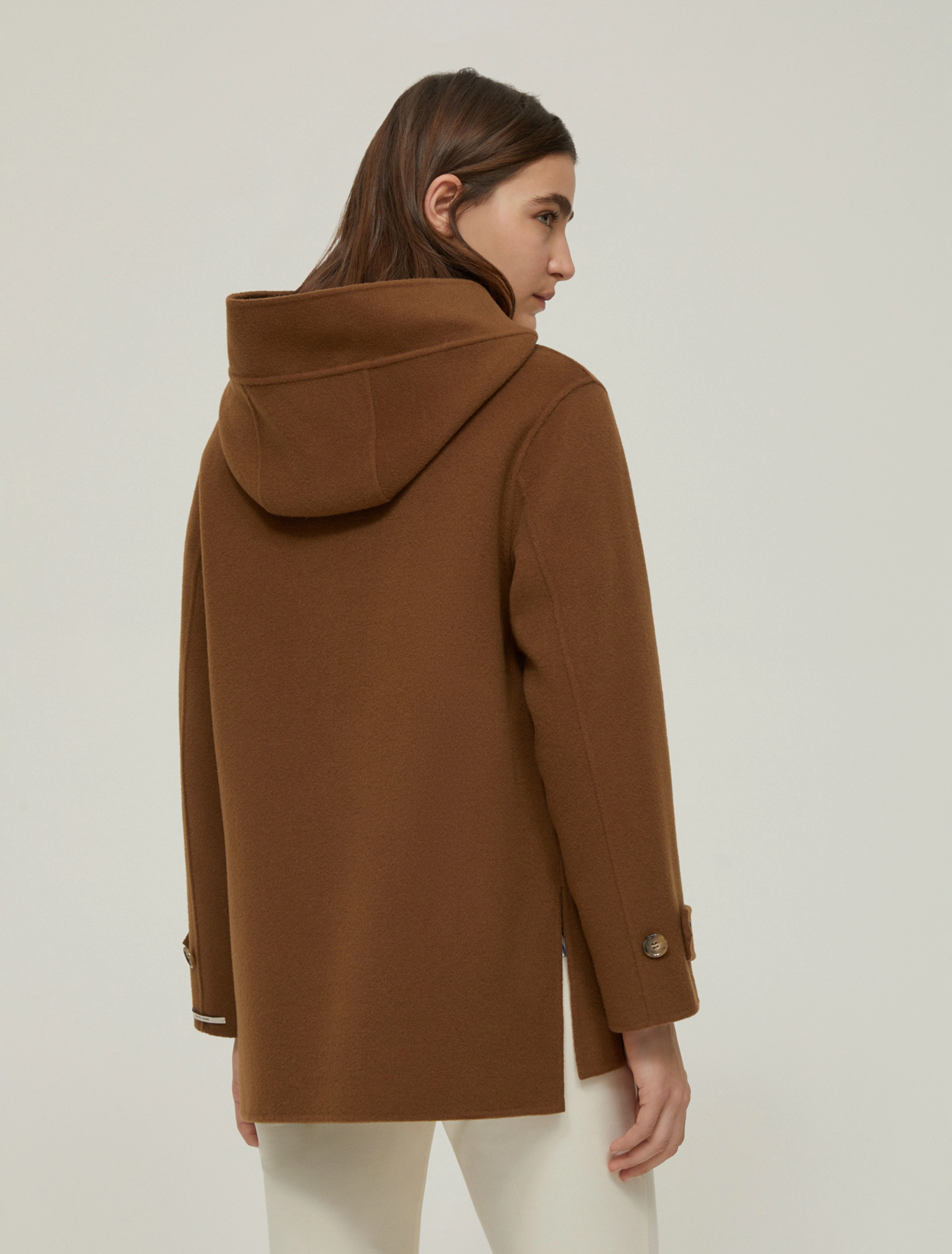 Giacca in blend di lana double