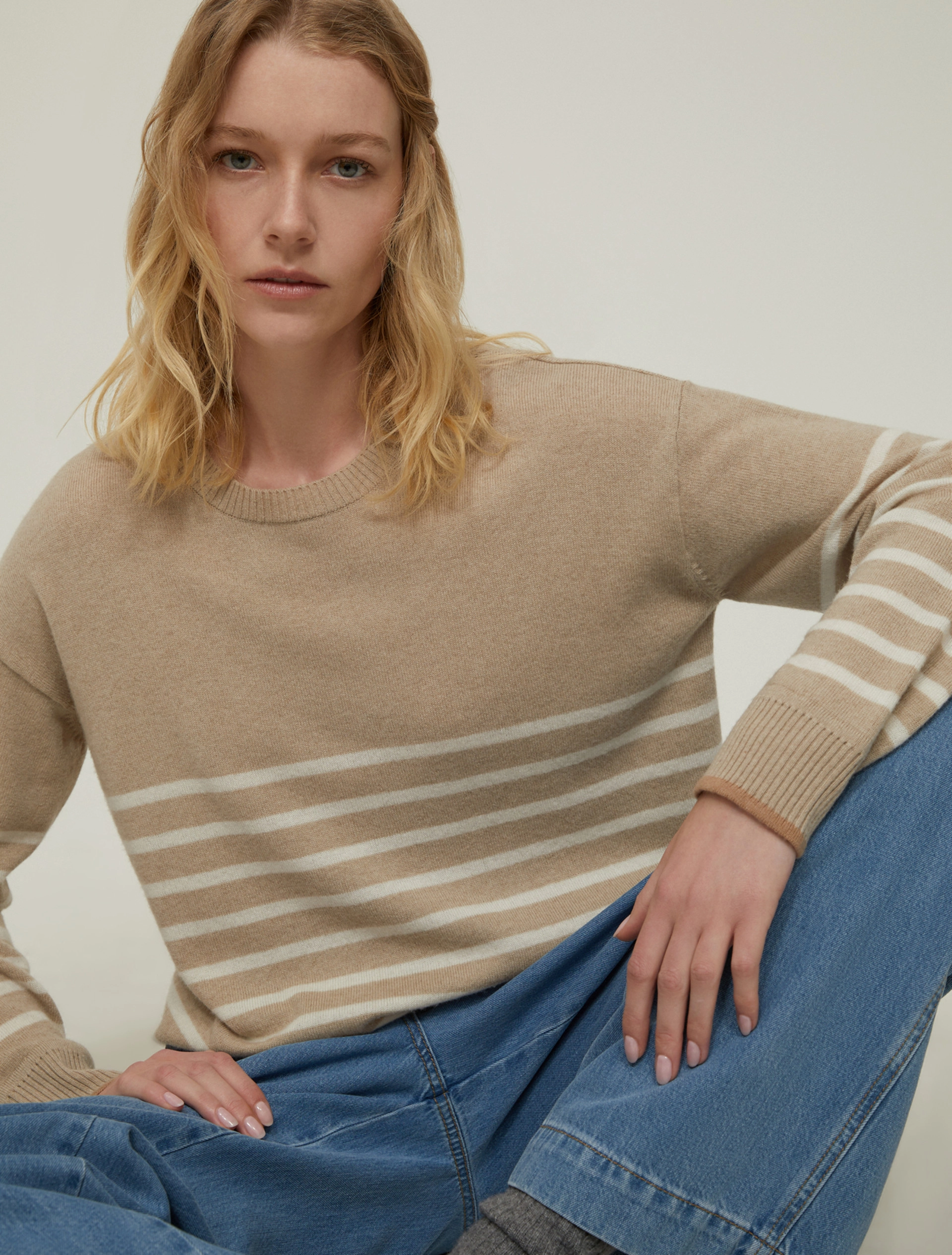 Maglia in lana e cashmere