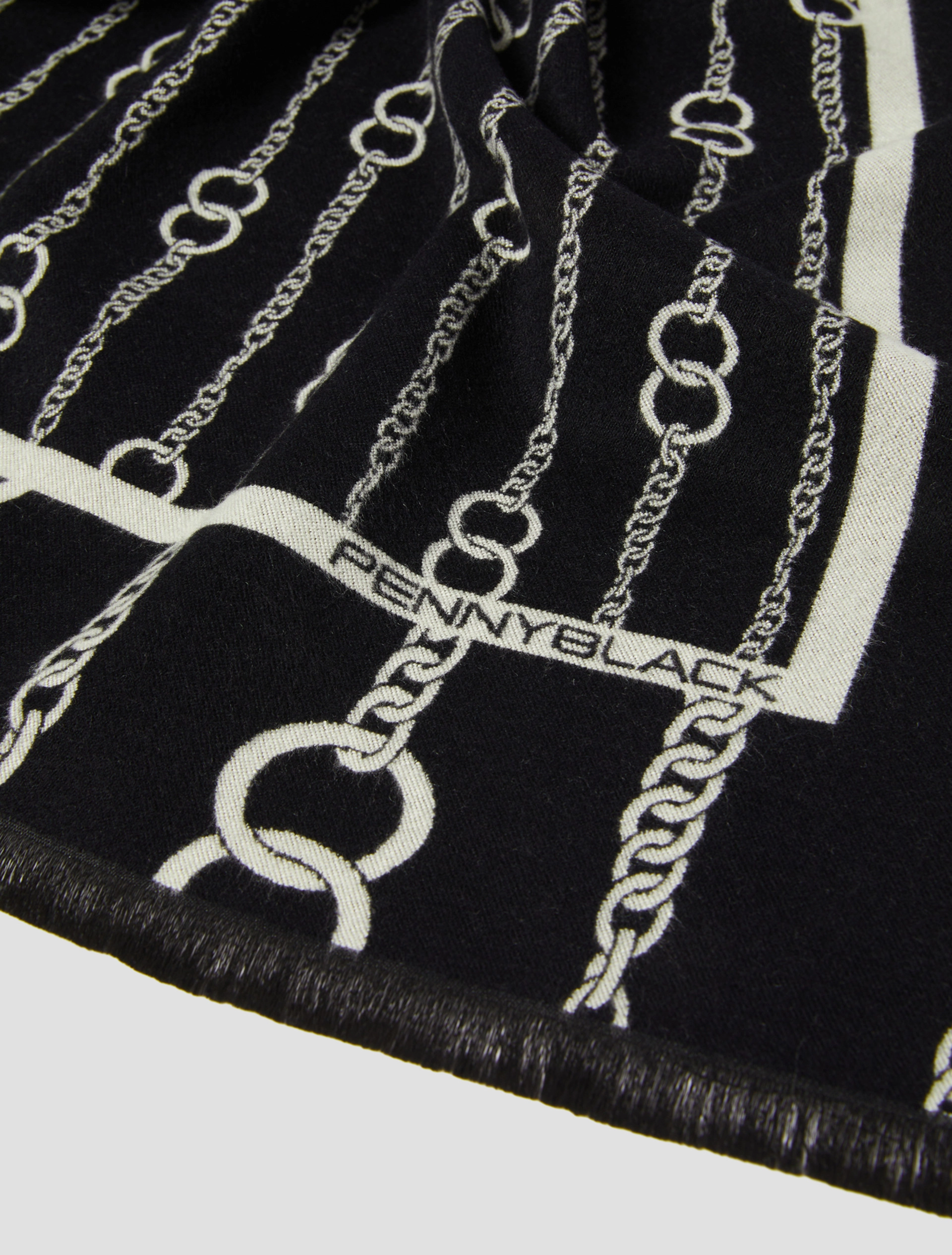 Stola a fantasia jacquard