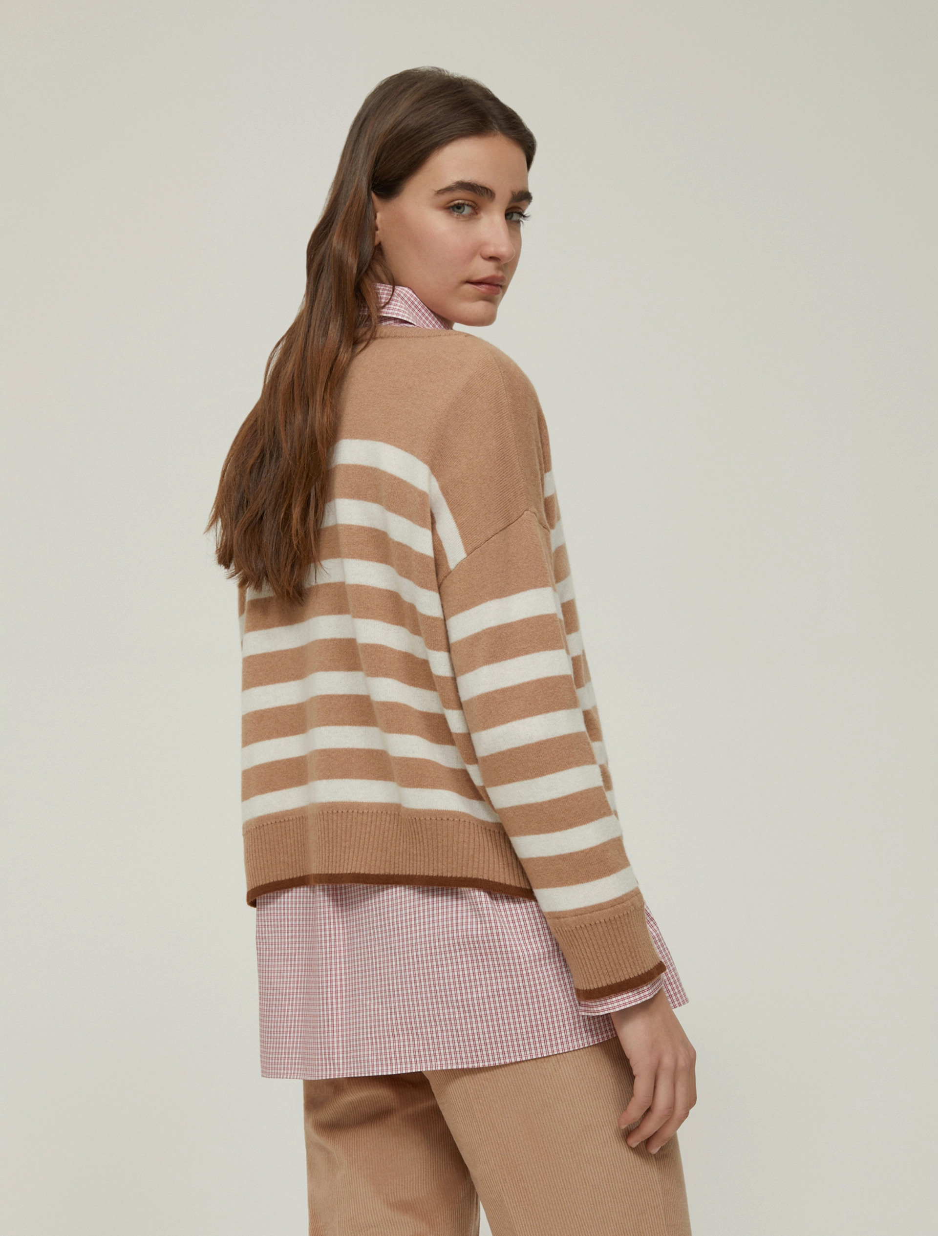 Maglia in lana e cashmere