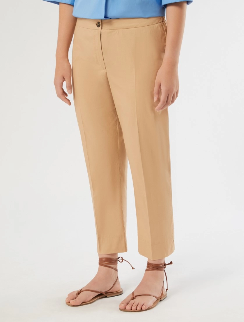 Pantaloni in cotone stretch