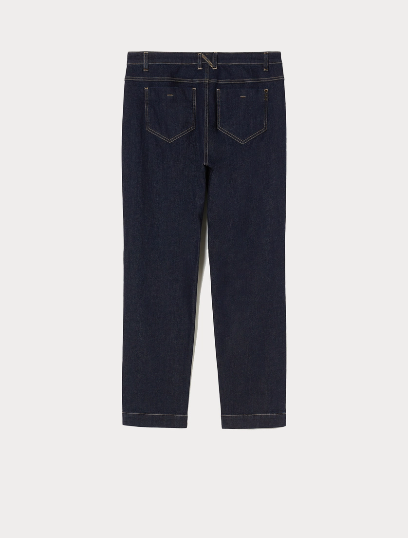 Jeans carrot in denim 